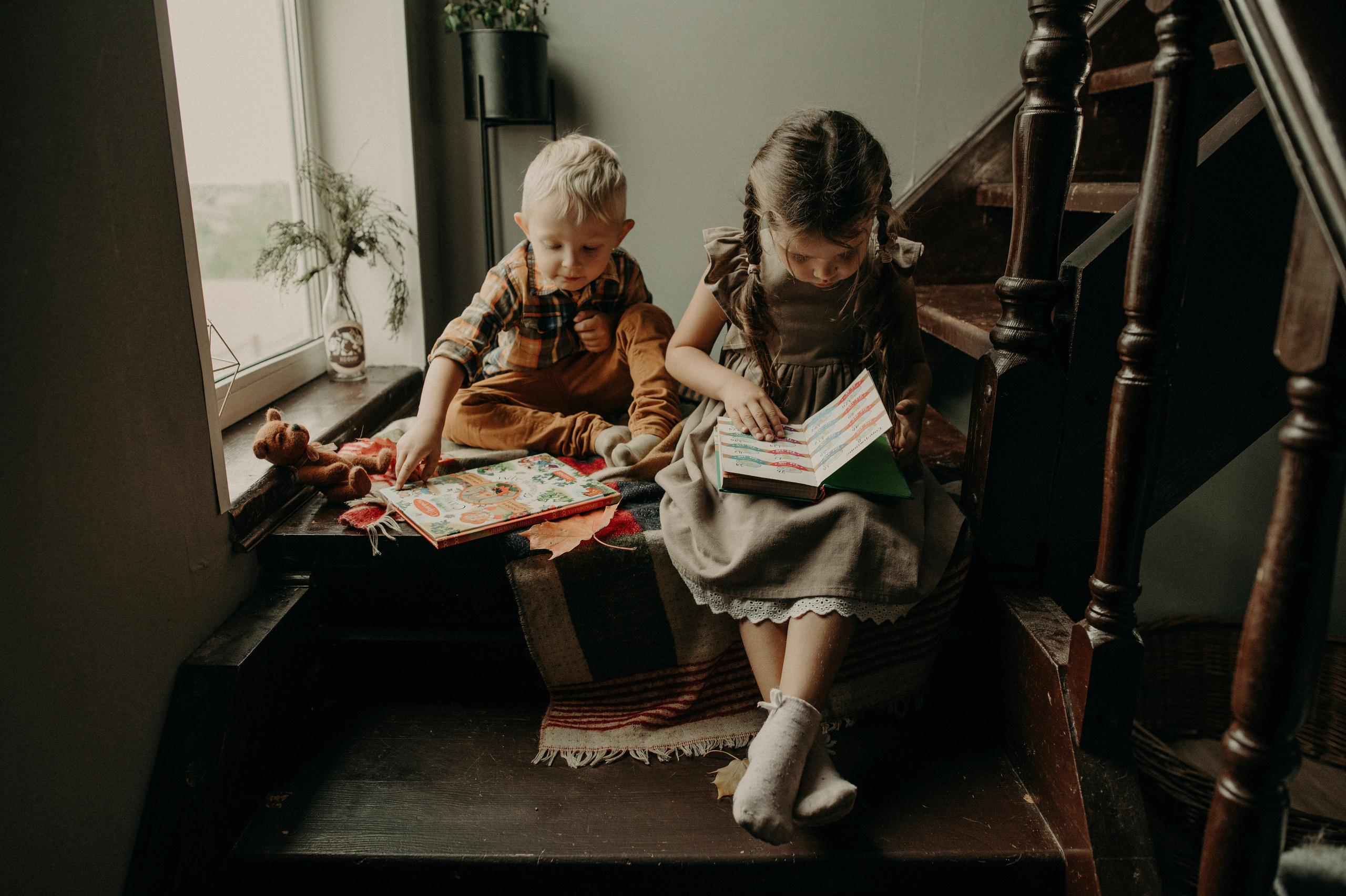 Как Аня со Степой закрутки делали. Семейный фотограф в Санкт-Петербурге Александра Милованова