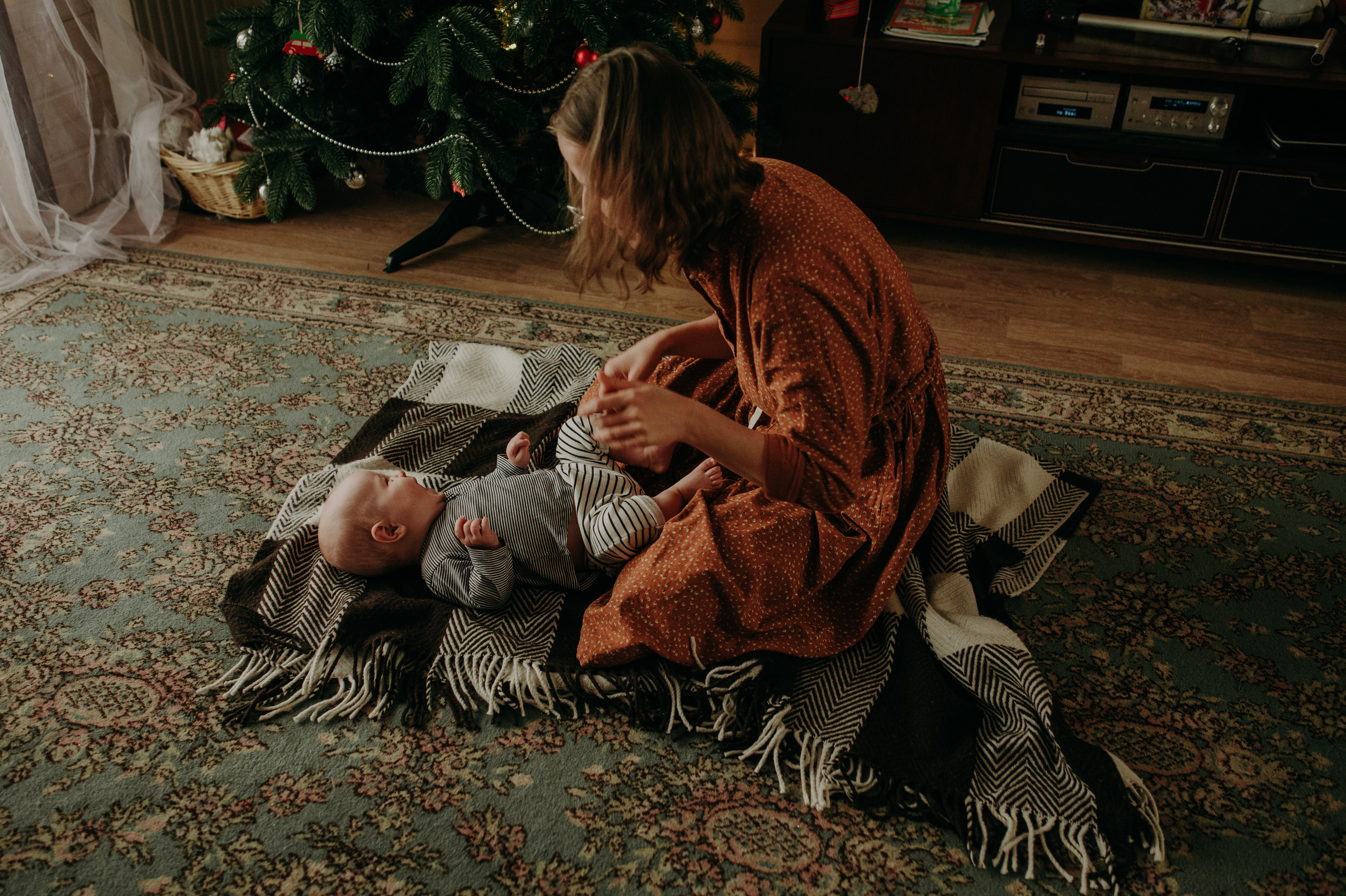 Рождество с запахом печенья. Семейный фотограф в Санкт-Петербурге Александра Милованова