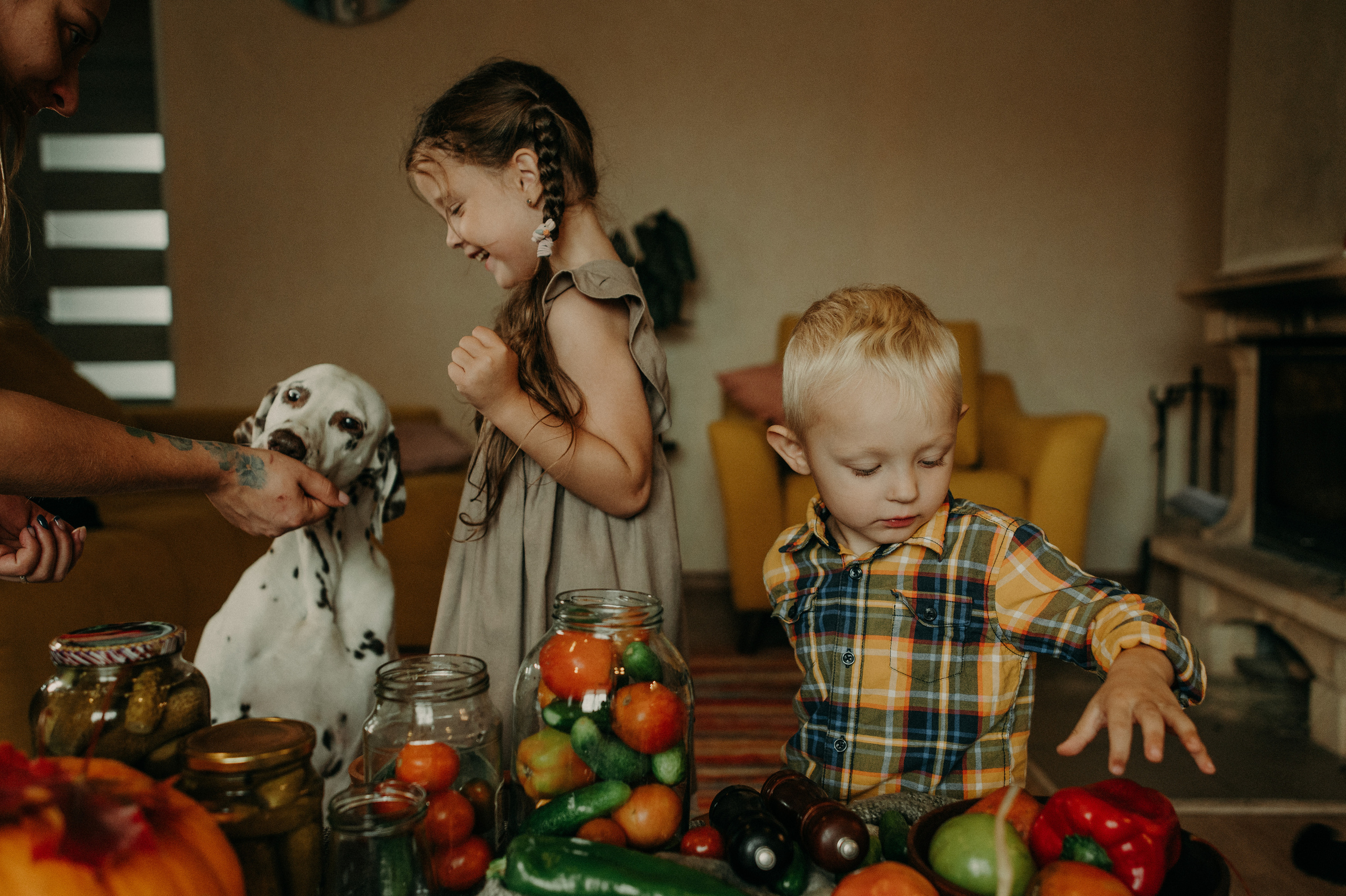 Как Аня со Степой закрутки делали. Семейный фотограф в Санкт-Петербурге Александра Милованова