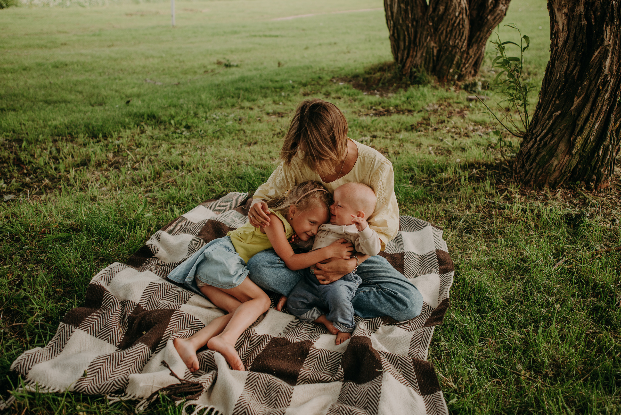 Маша Алена и Кирилл. Семейный фотограф в Санкт-Петербурге Александра Милованова