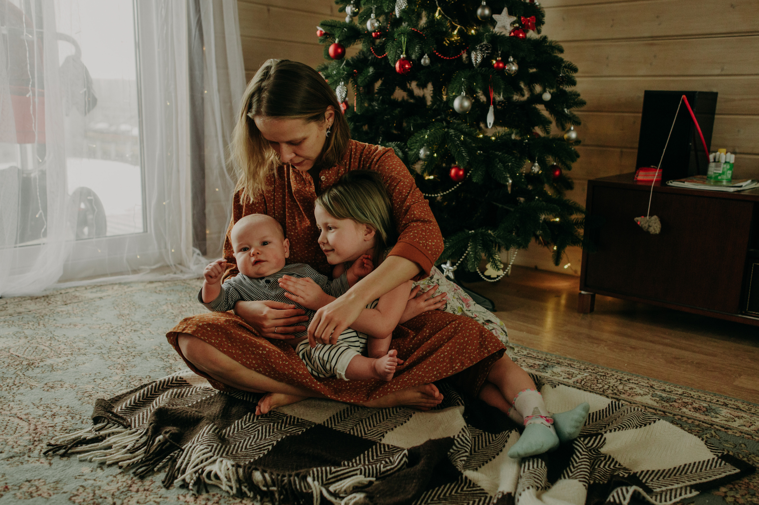 Рождество с запахом печенья. Семейный фотограф в Санкт-Петербурге Александра Милованова