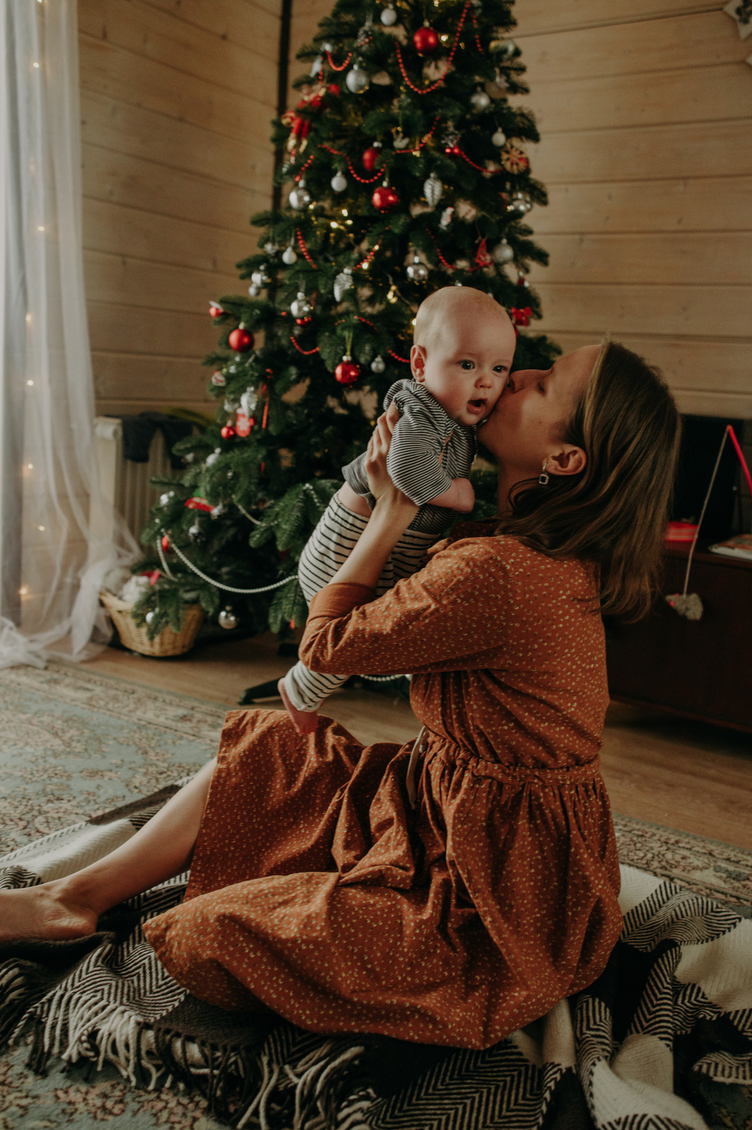 Рождество с запахом печенья. Семейный фотограф в Санкт-Петербурге Александра Милованова