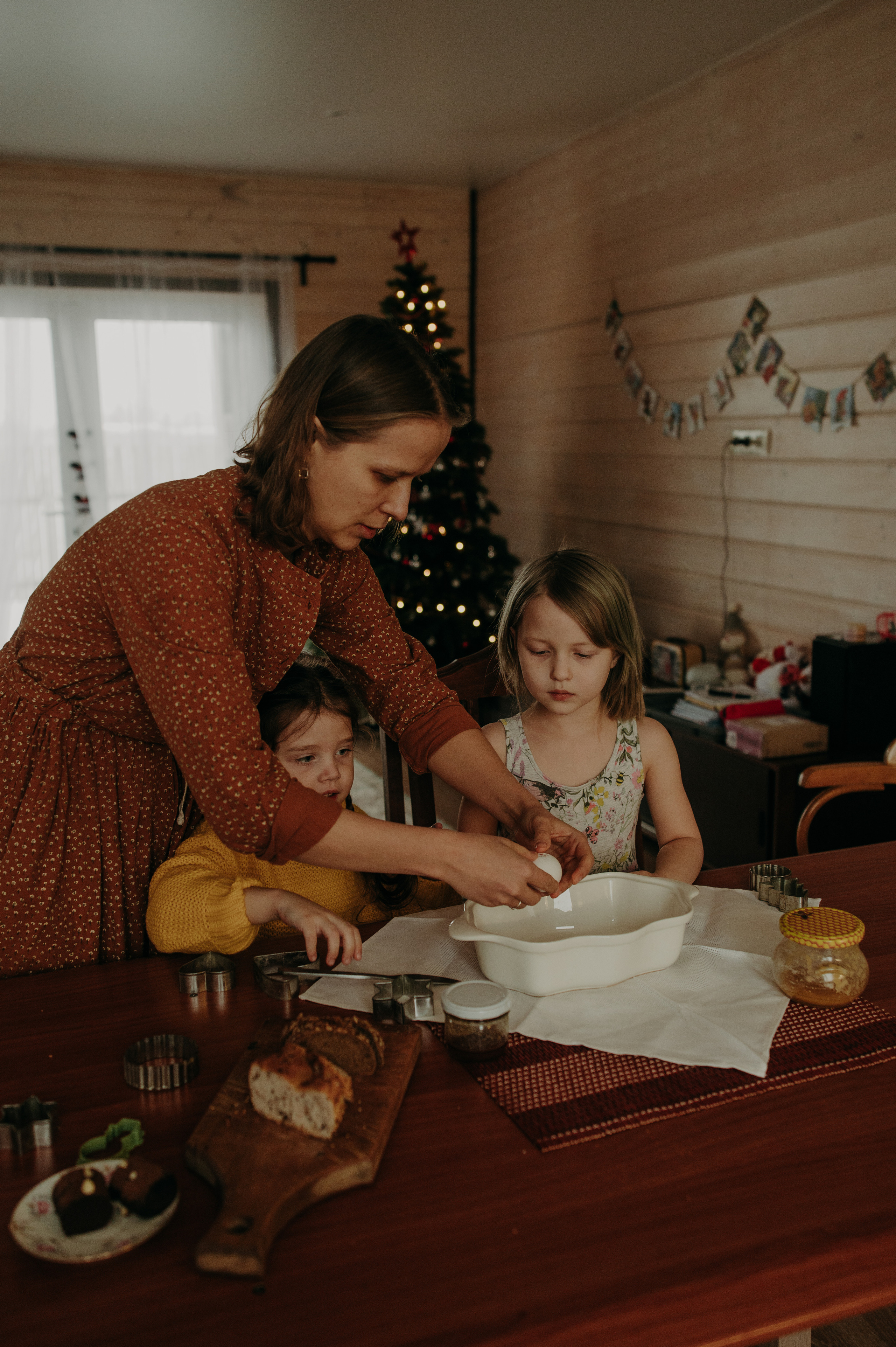 Рождество с запахом печенья. Семейный фотограф в Санкт-Петербурге Александра Милованова