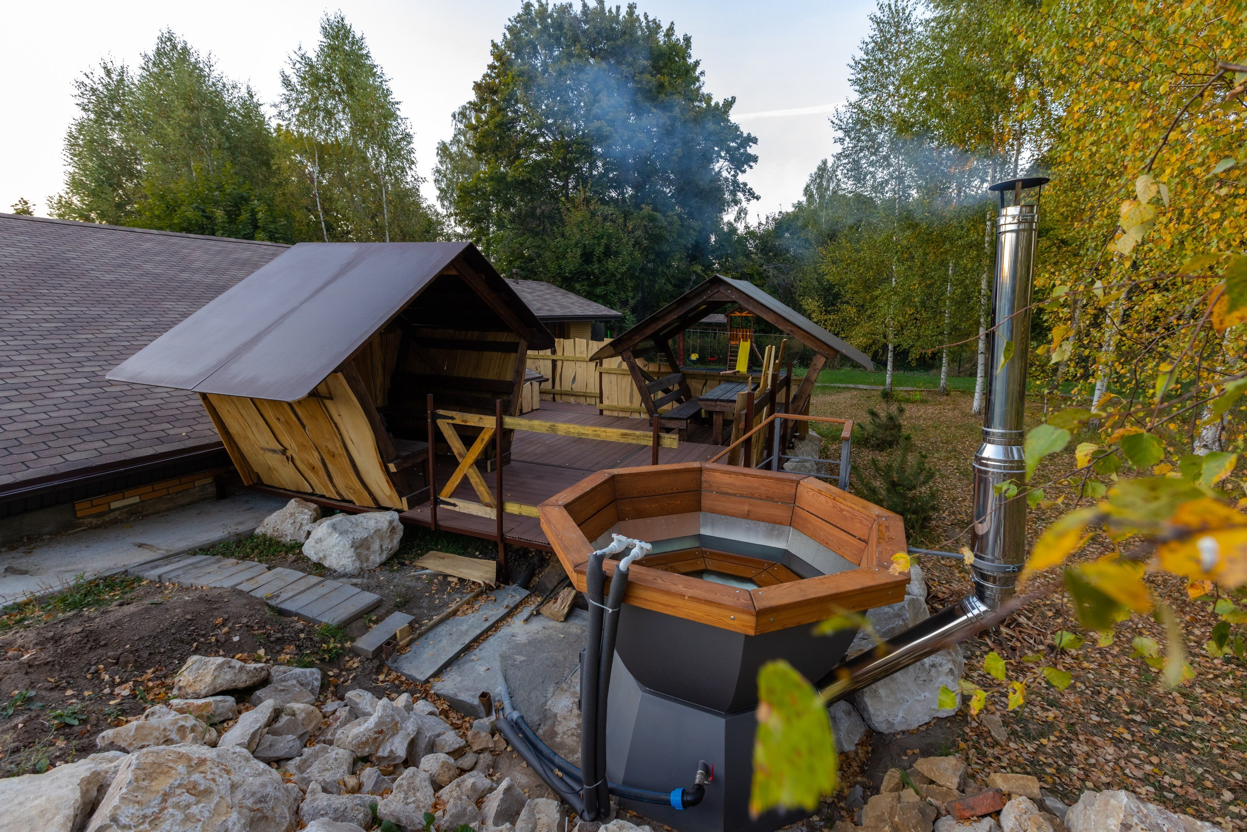 Большая Тросна вечером и новый бассейный комплекс. Фотограф в Туле Крупский АнДРей. Фотостудия «КАДР71» в Туле