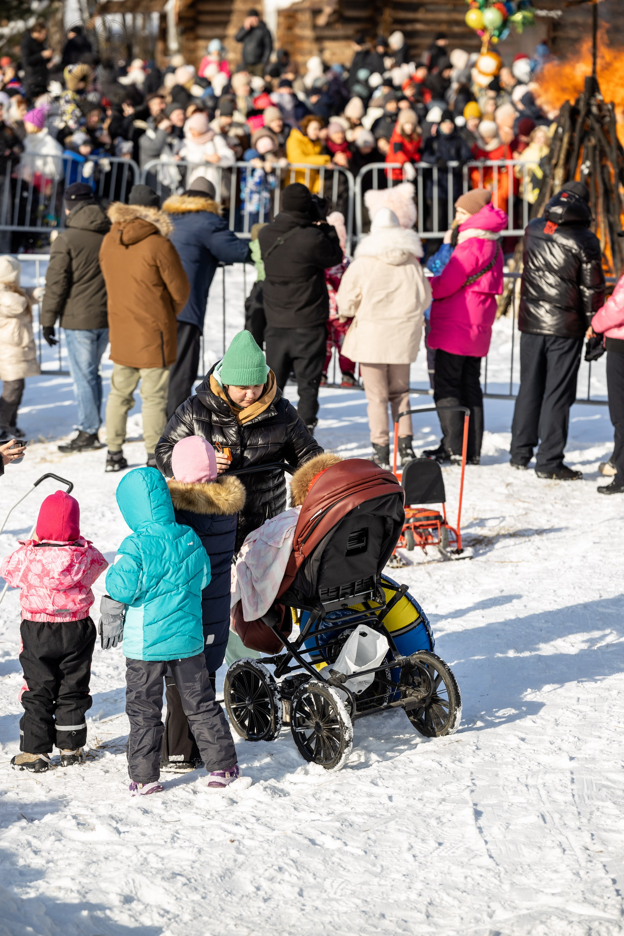 Празднование Масленицы в Берендеевке. Портретный фотограф в Костроме Наталия Клевинскас