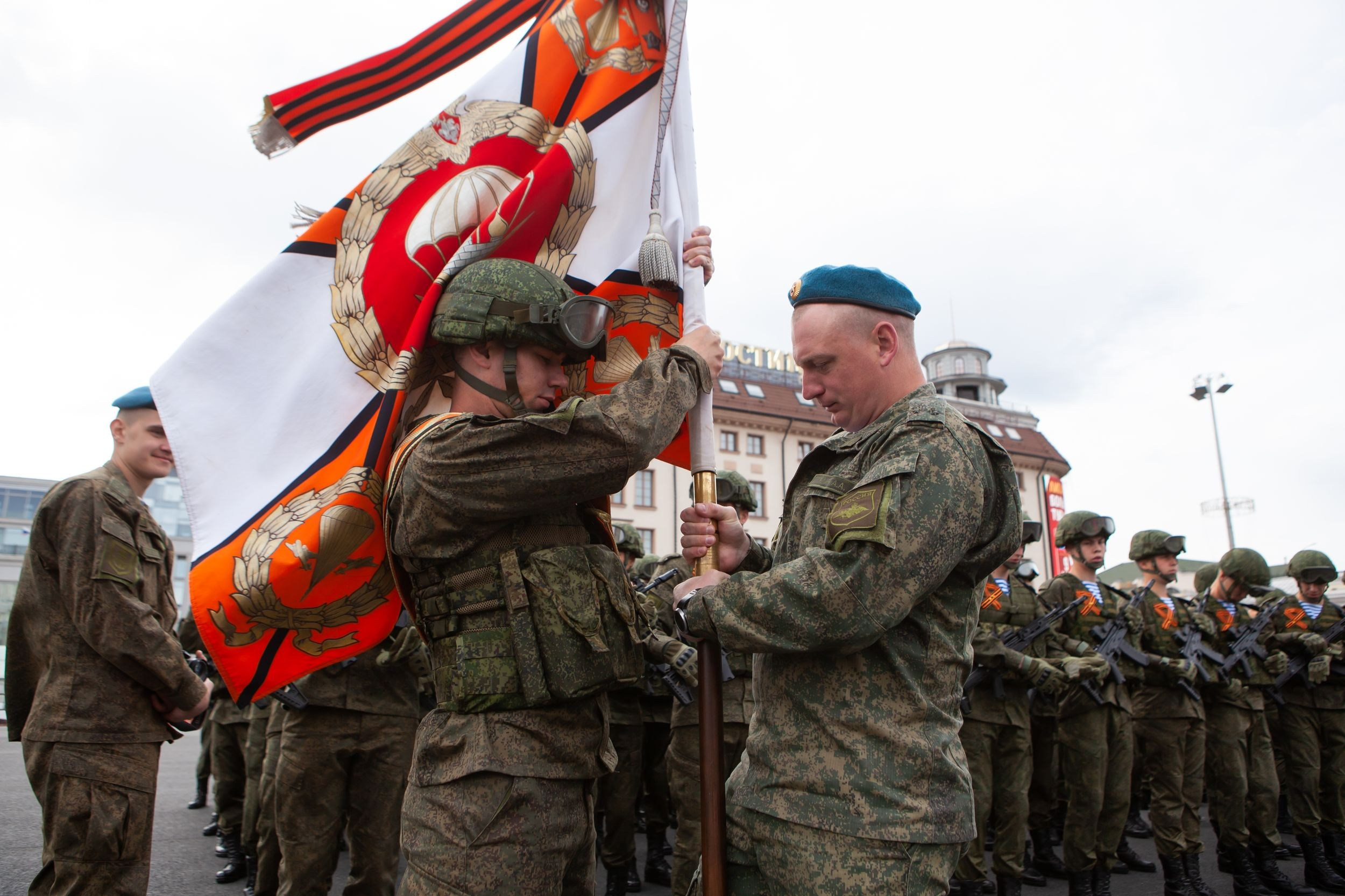 Генеральная репетиция Парада Победы (5 мая 2024). Репортажный фотограф Алексей Пирязев