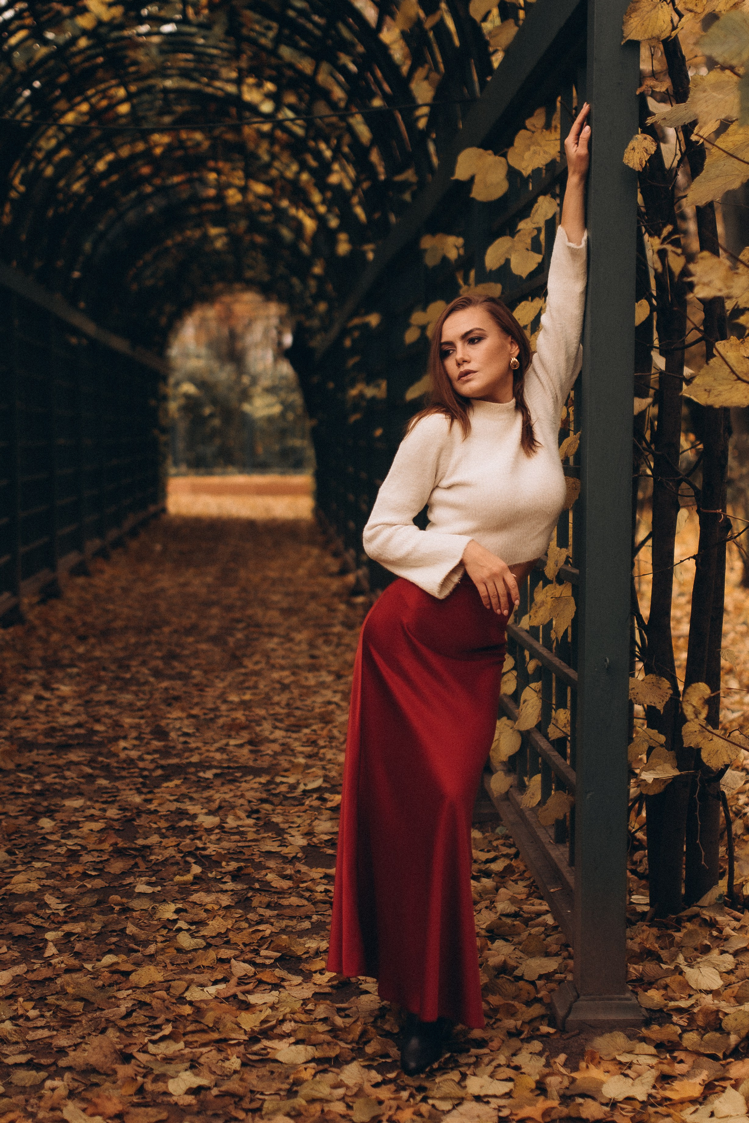 Осенняя индивидуальная фотопрогулка летний сад. Фотограф ПИТЕР СПБ Надежда Баранова