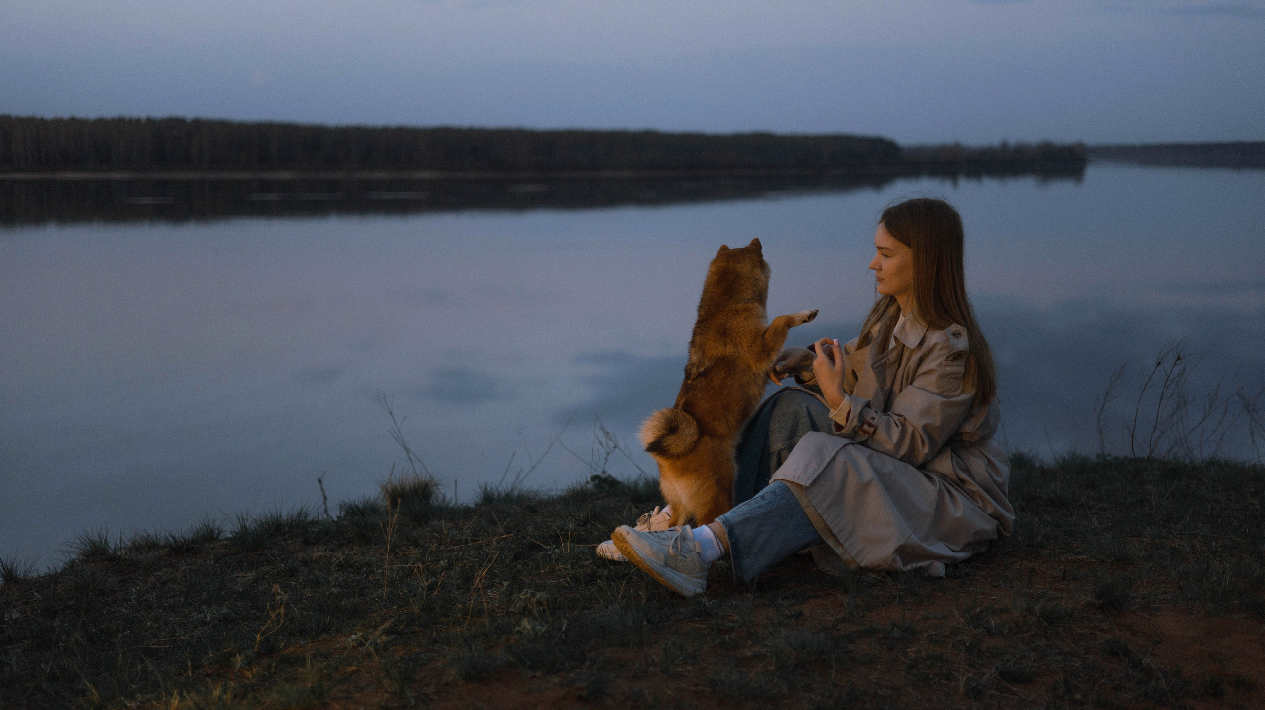 Аня и Шани. Фотограф-анималист Богданова Полина