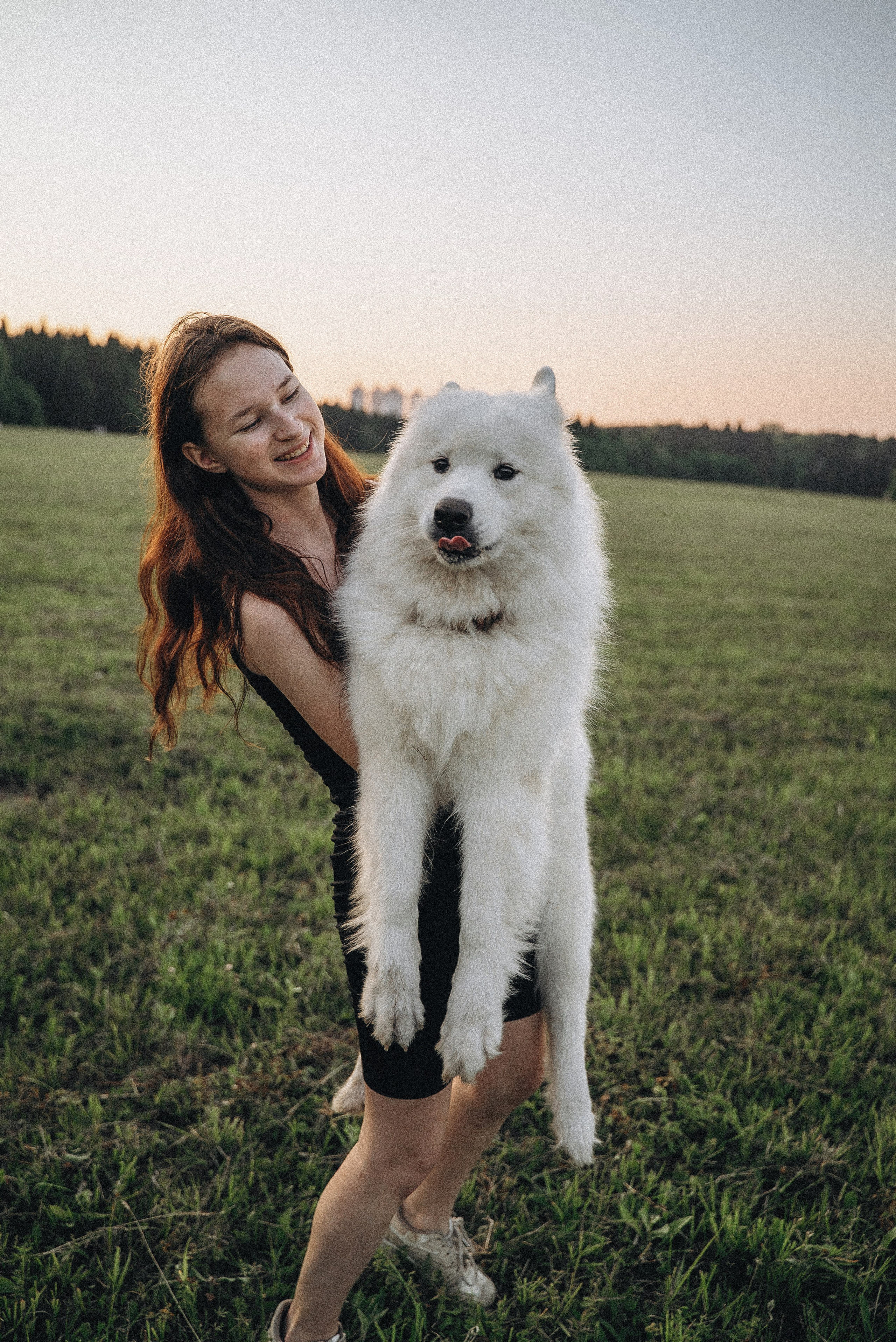 Алёна и Челси. Фотограф-анималист Богданова Полина