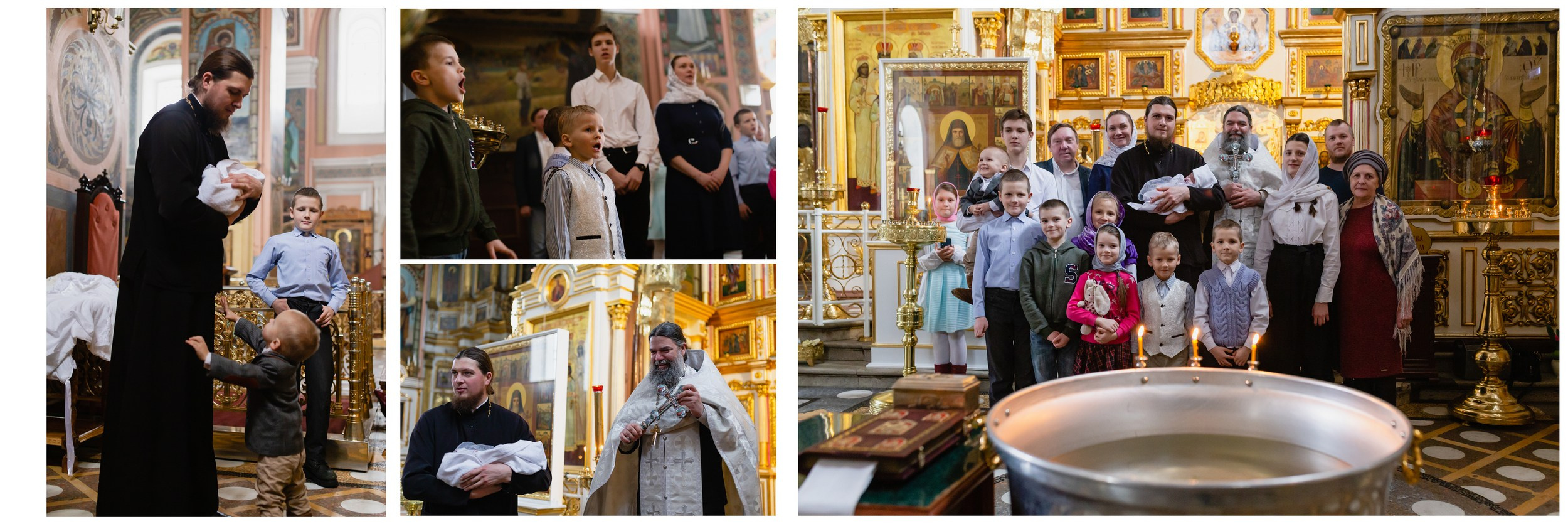Фотокнига таинства крещения крестин