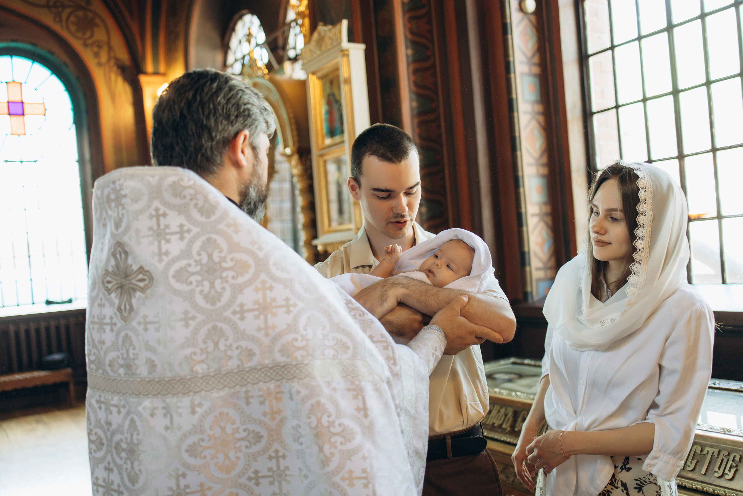 Крещение. Самый теплый фотограф в Краснодаре Рябоконь Ксения