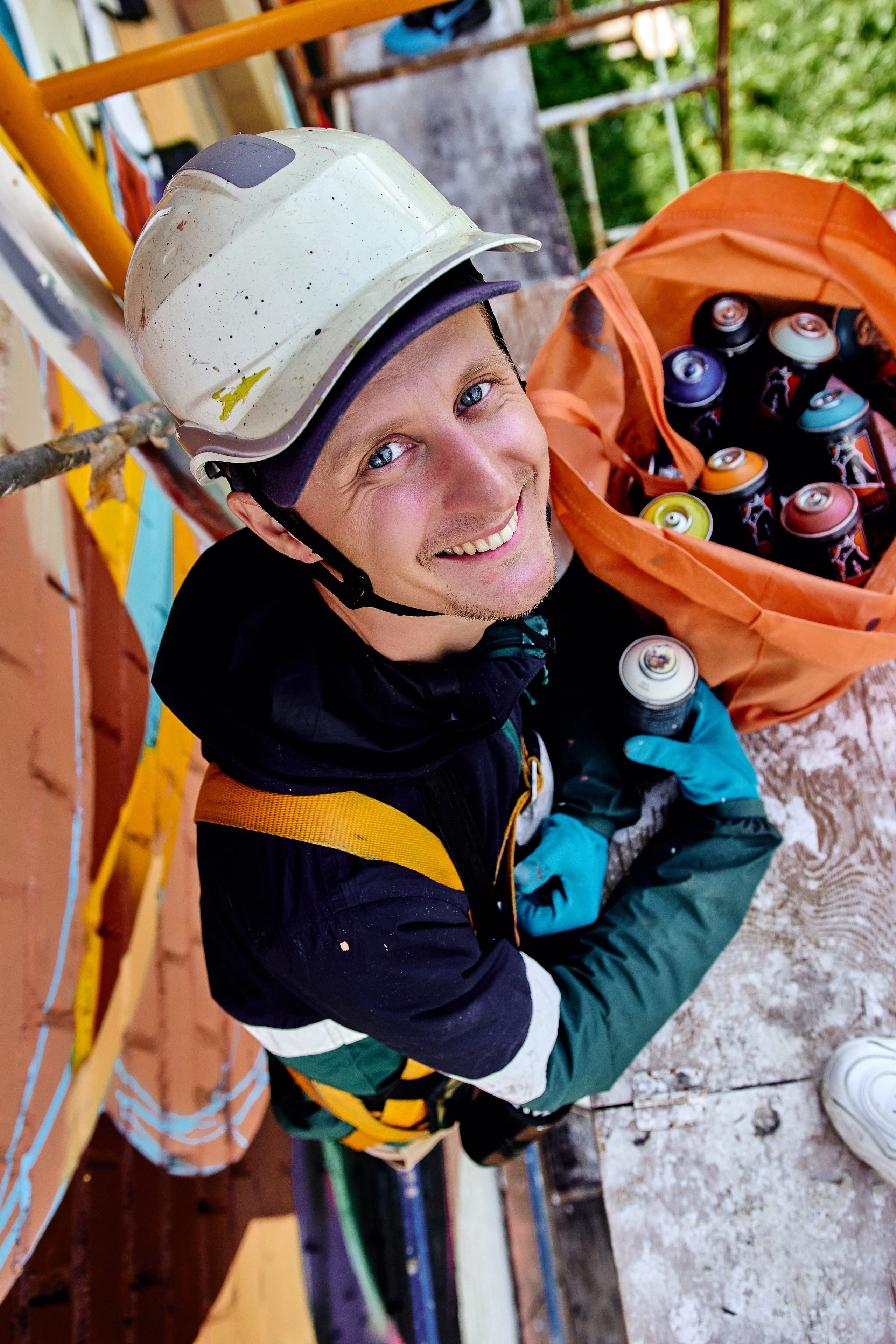 Граффити «Матрешка» Верхняя Пышма. ФОТОГРАФ ЕКАТЕРИНБУРГ