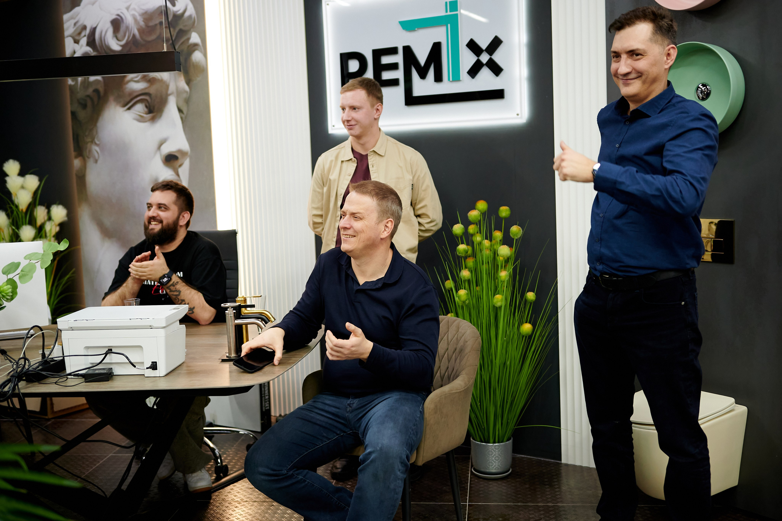 «Remix» открытие студии сантехники. Профессиональный репортажный фотограф в Самаре Никита Королев