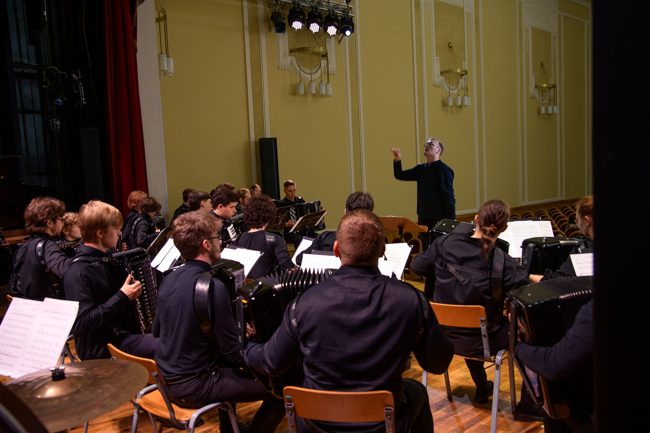 Афиши. Оркестр баянов и аккордеонов СПб ГК им. Н. А. Римского-Корсакова