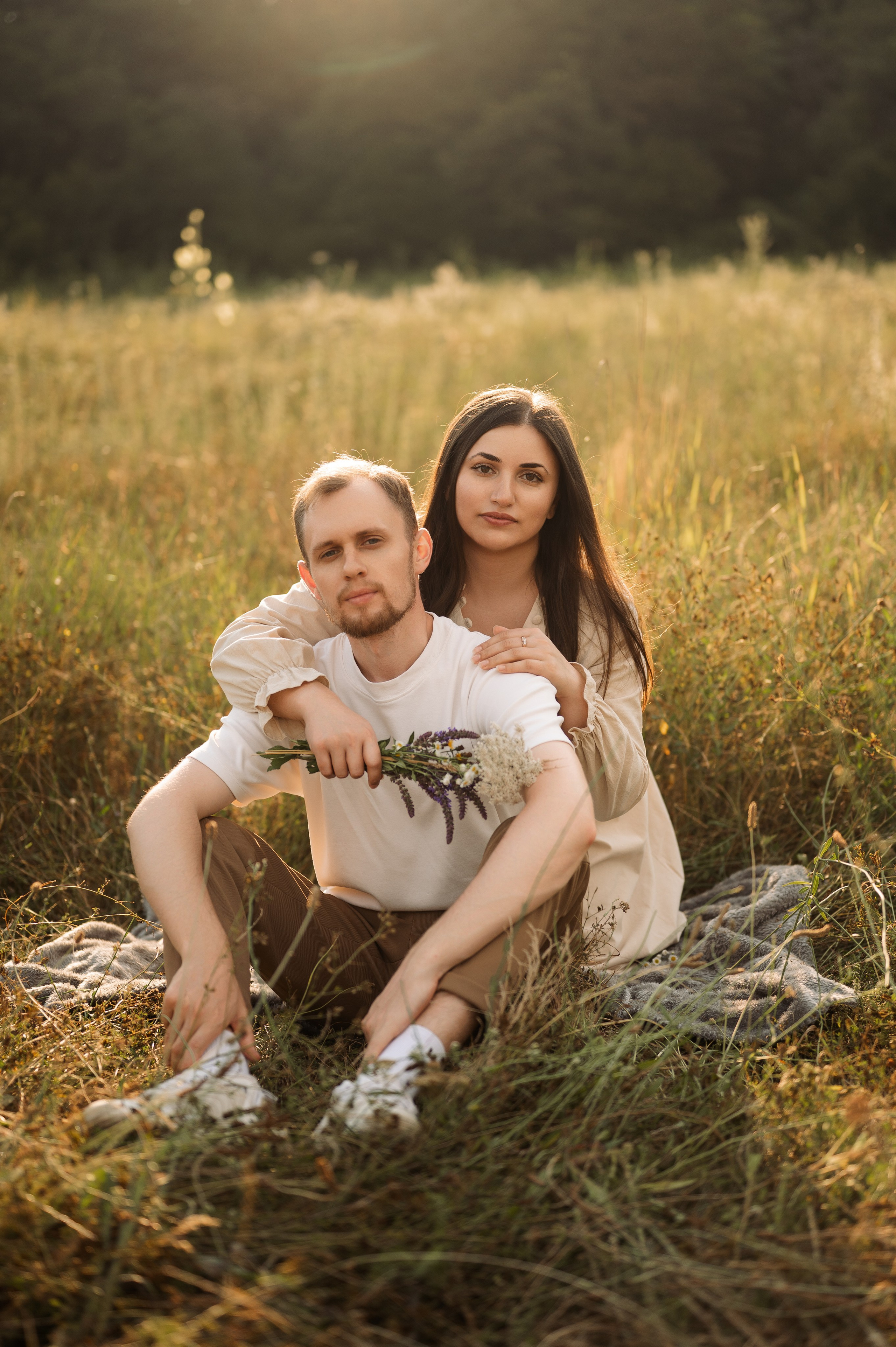 Love story в поле 🌾. Свадебный и семейный фотограф в Краснодаре Алина Мельник
