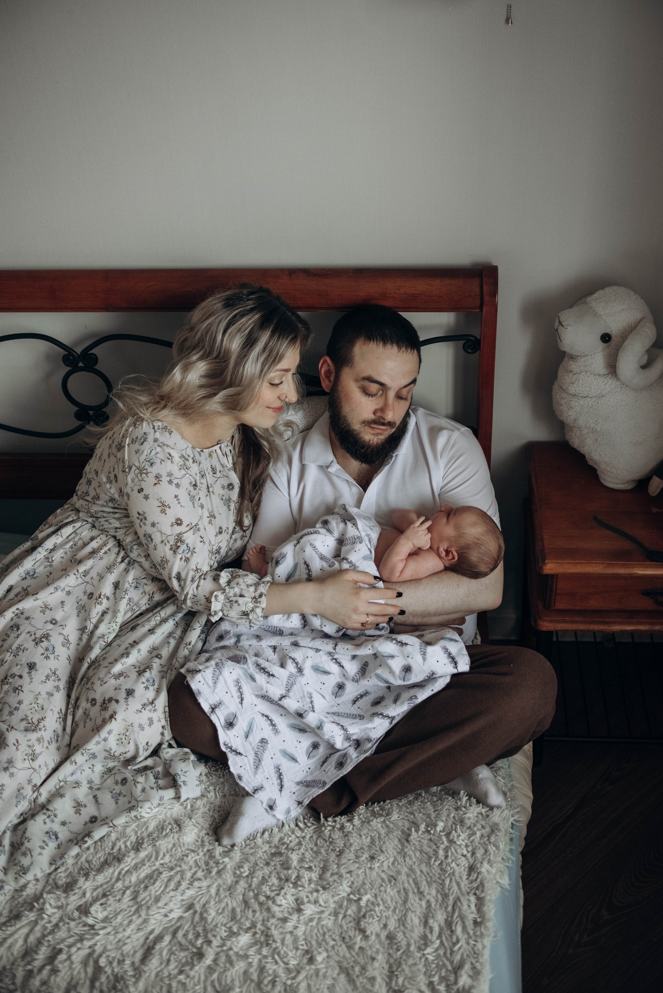 Большое маленькое чудо. Домашняя съемка новорожденного. Семейный фотограф в Железнодорожном Масаева Елена