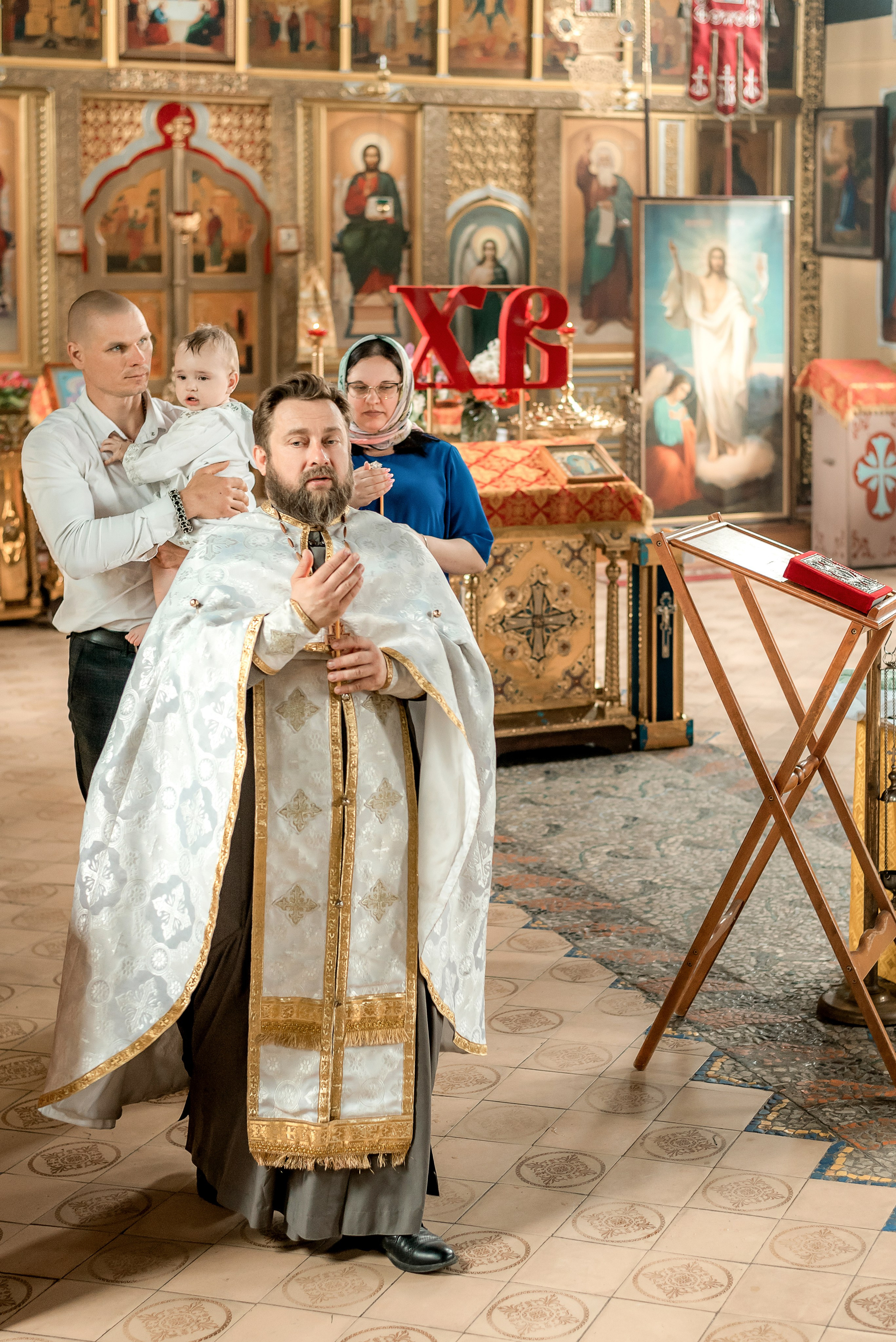 Ромочка- крещение. Семейный и детский фотограф Наталья Горда
