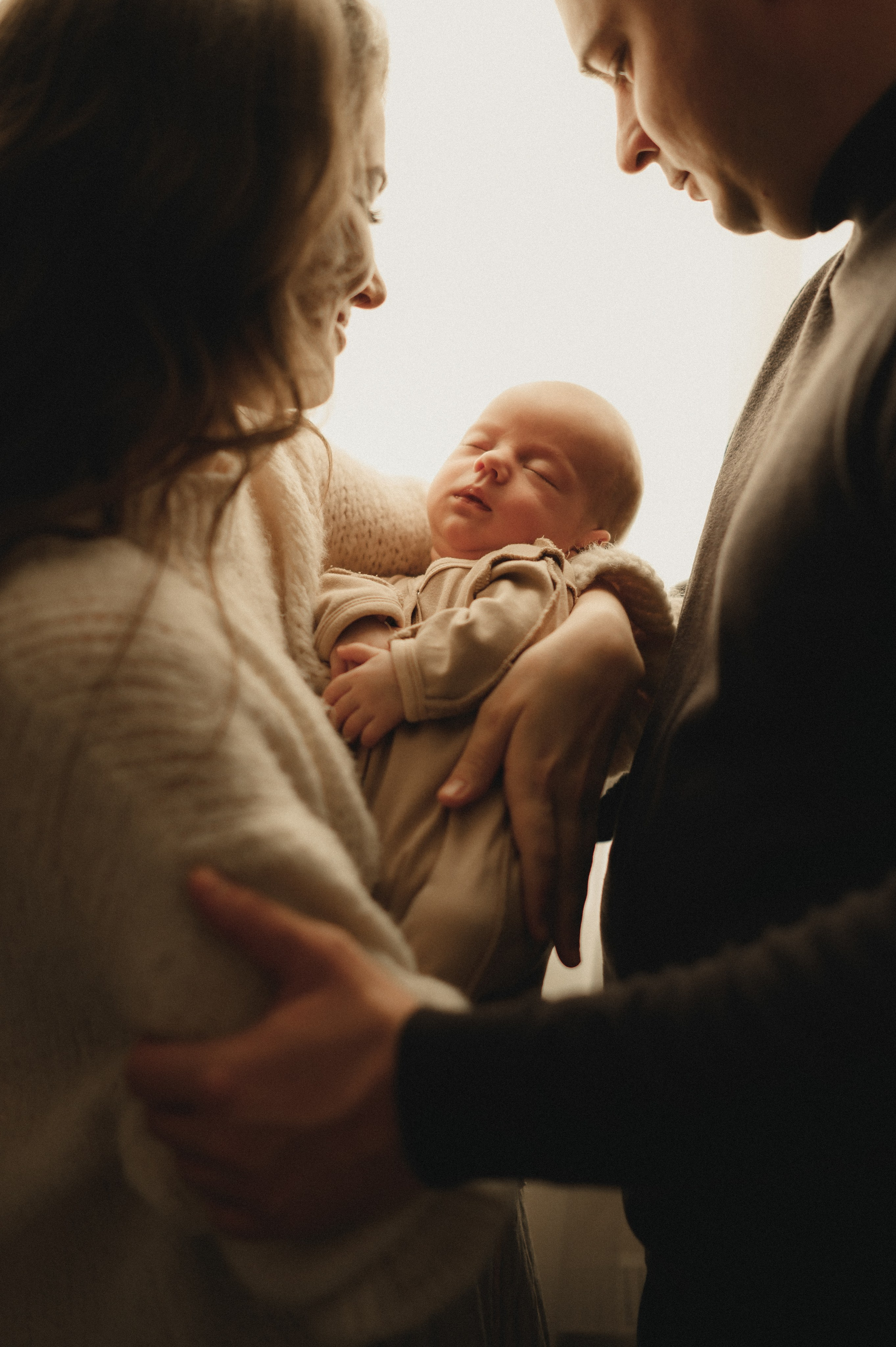 Первый месяц. Мама, папа и малыш. Семейный фотограф в г. Ставрополь, Сорокина Мария