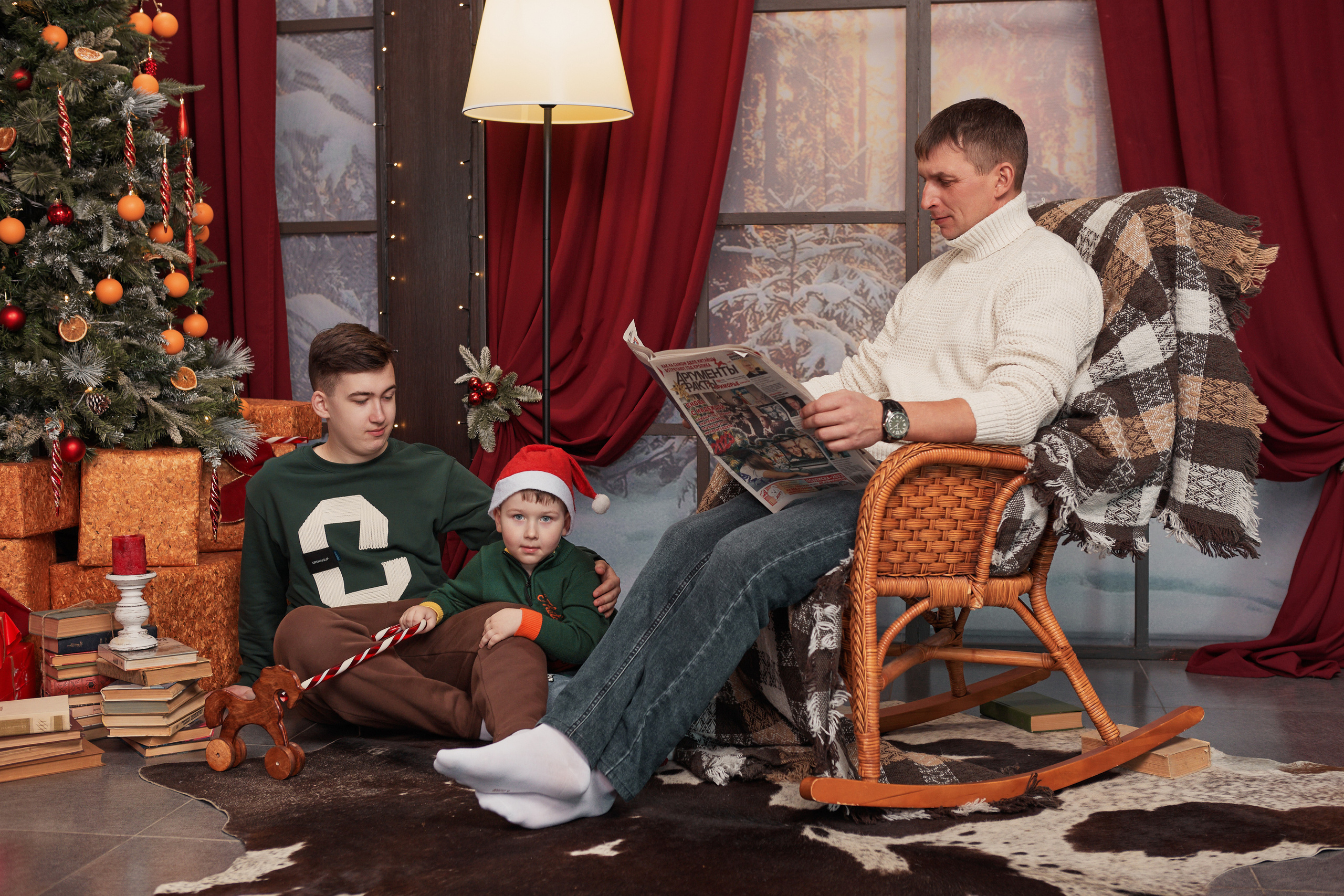 Самая первая фотосессия в семье Кудренко