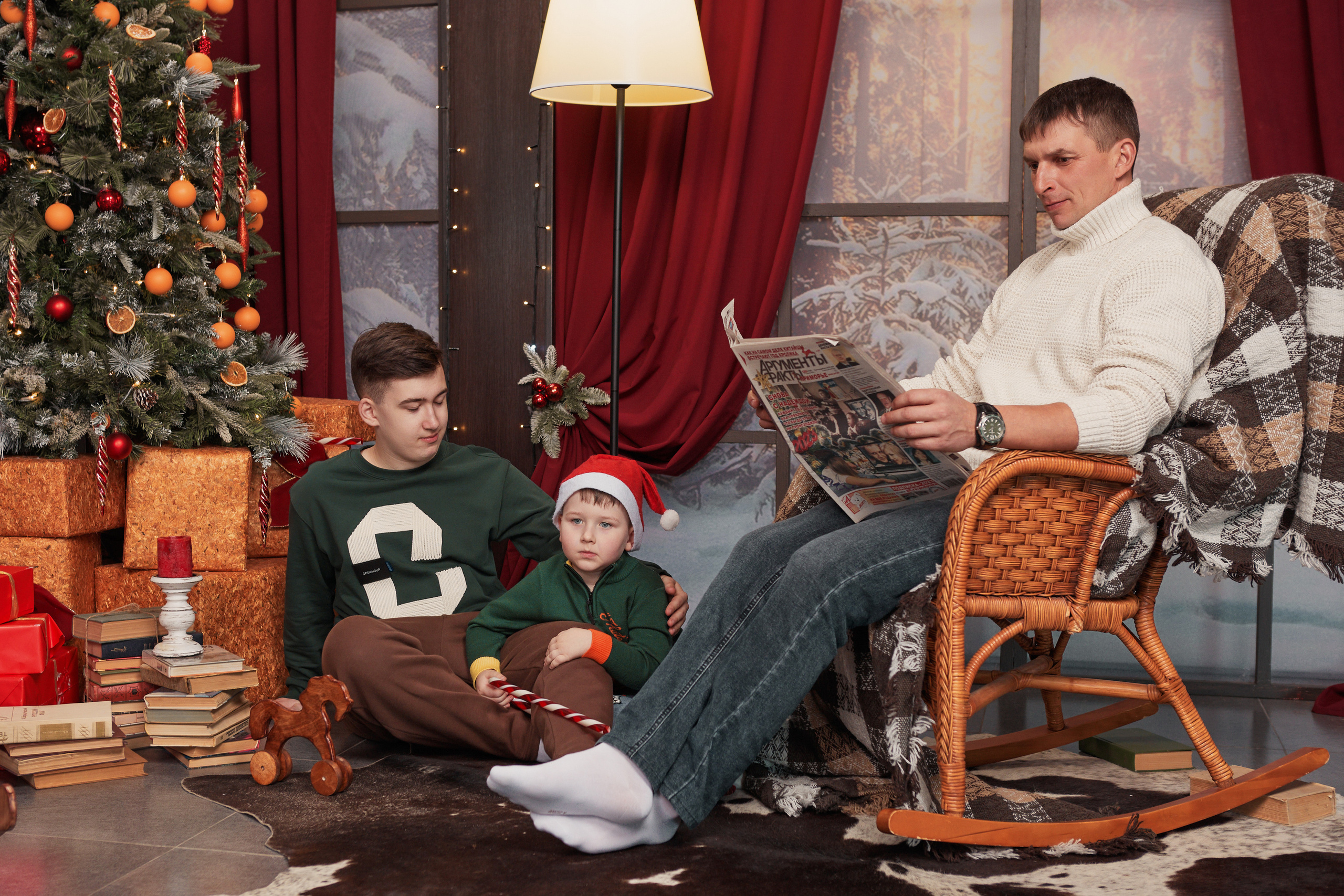 Самая первая фотосессия в семье Кудренко