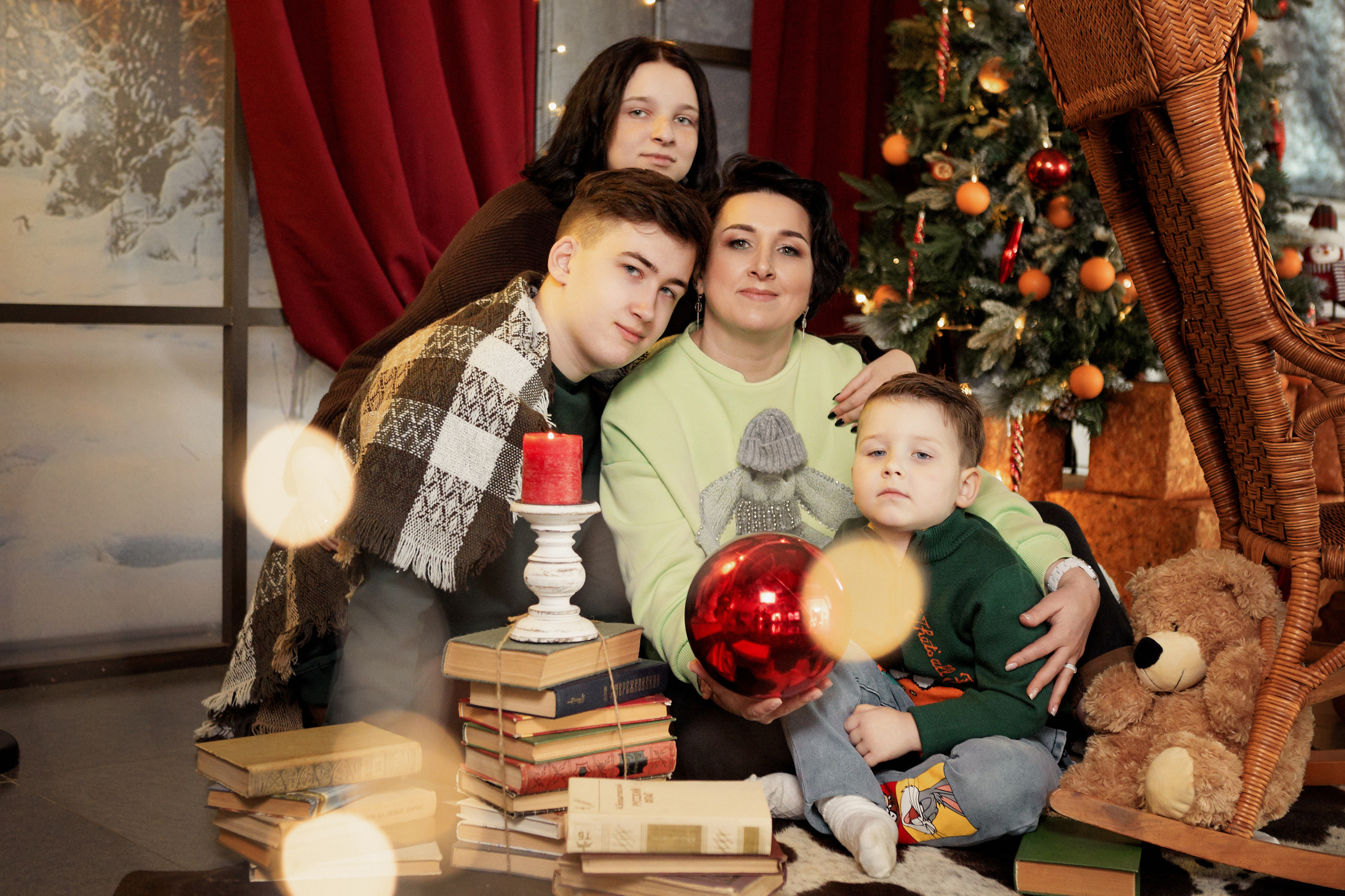 Самая первая фотосессия в семье Кудренко