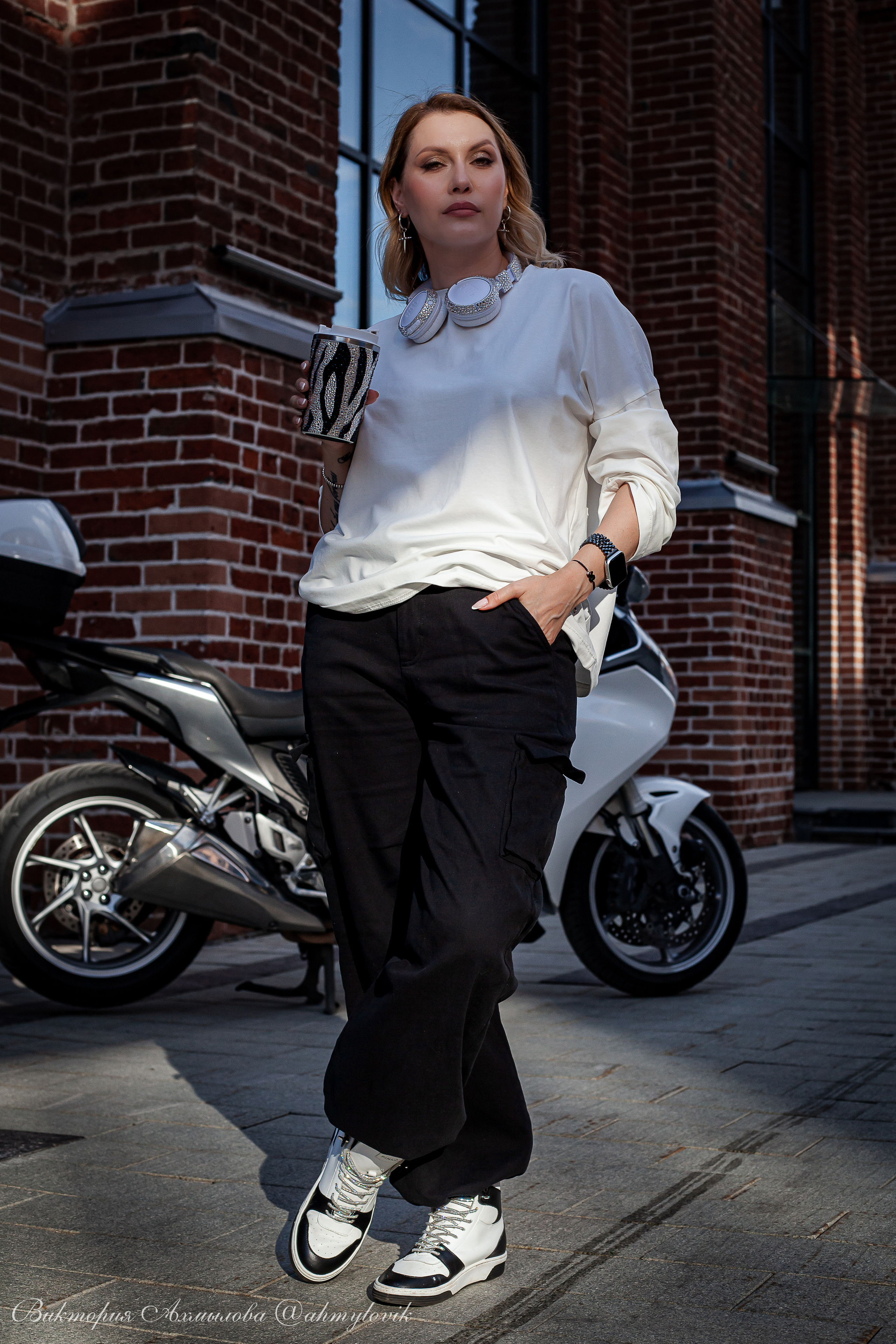 Анастасия (Honda VFR1200). Виктория Ахмылова. Фотограф в Москве