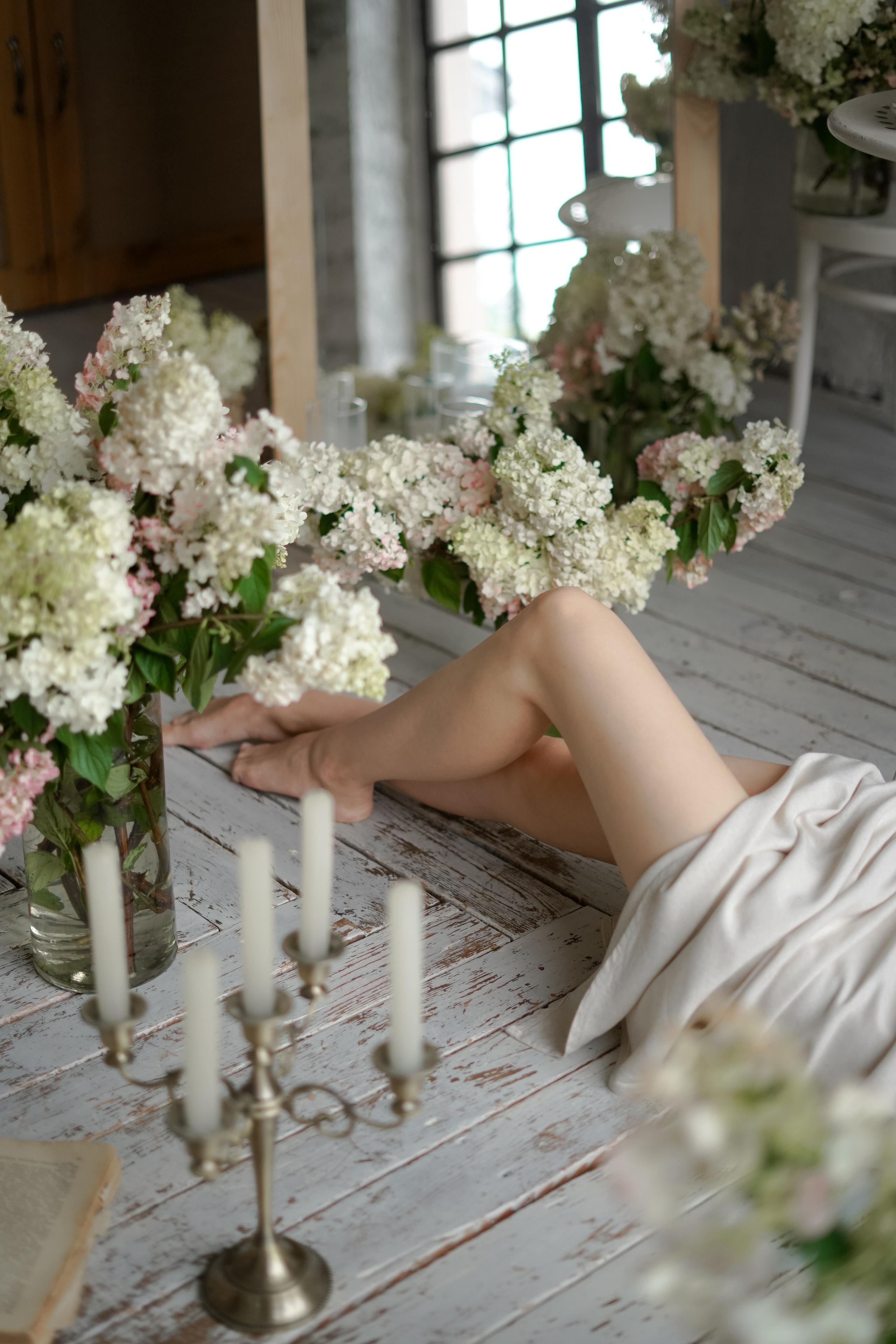 В ароматах гортензий. Фотограф Татьяна Митрофанова