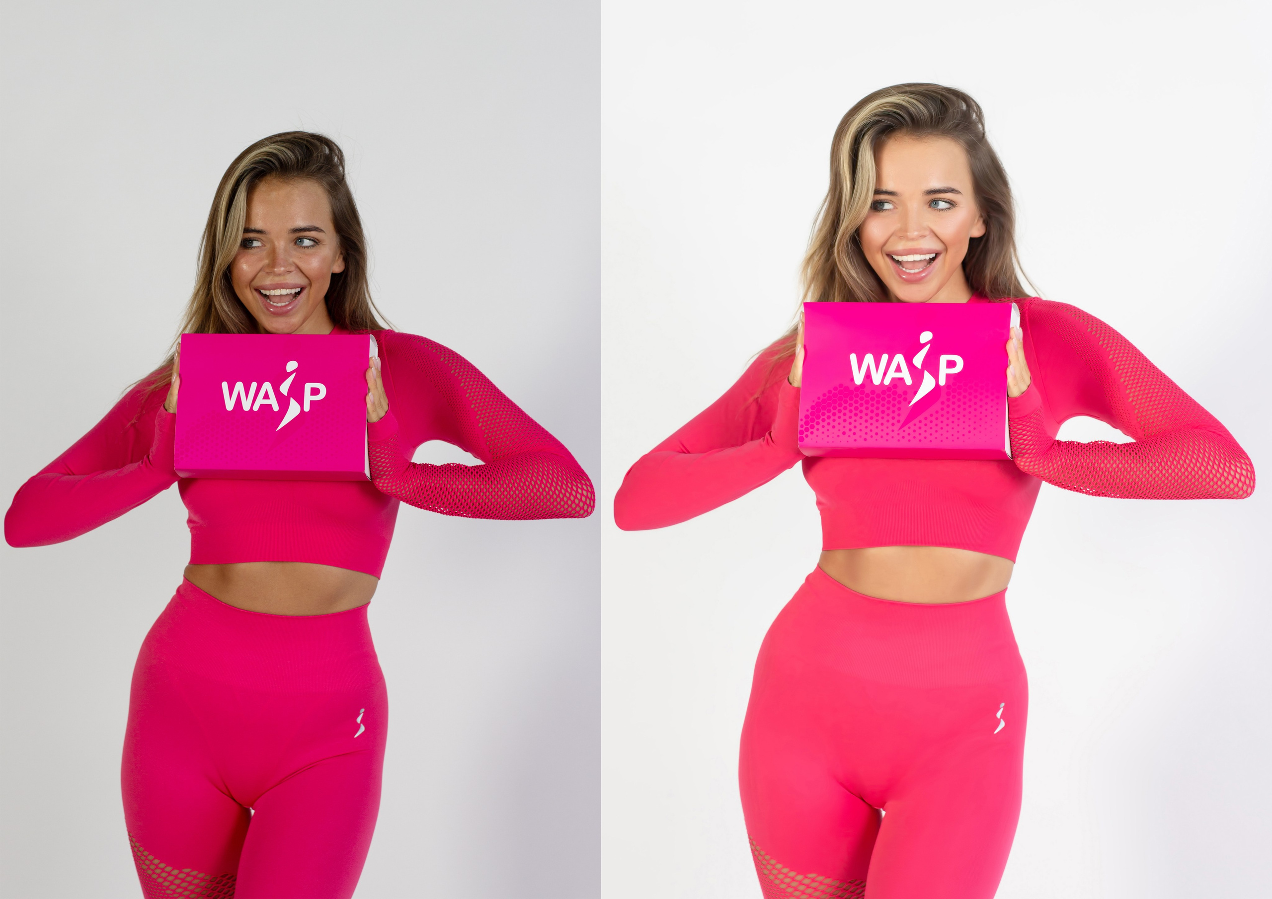 Для рекламы спортивной одежды и питания