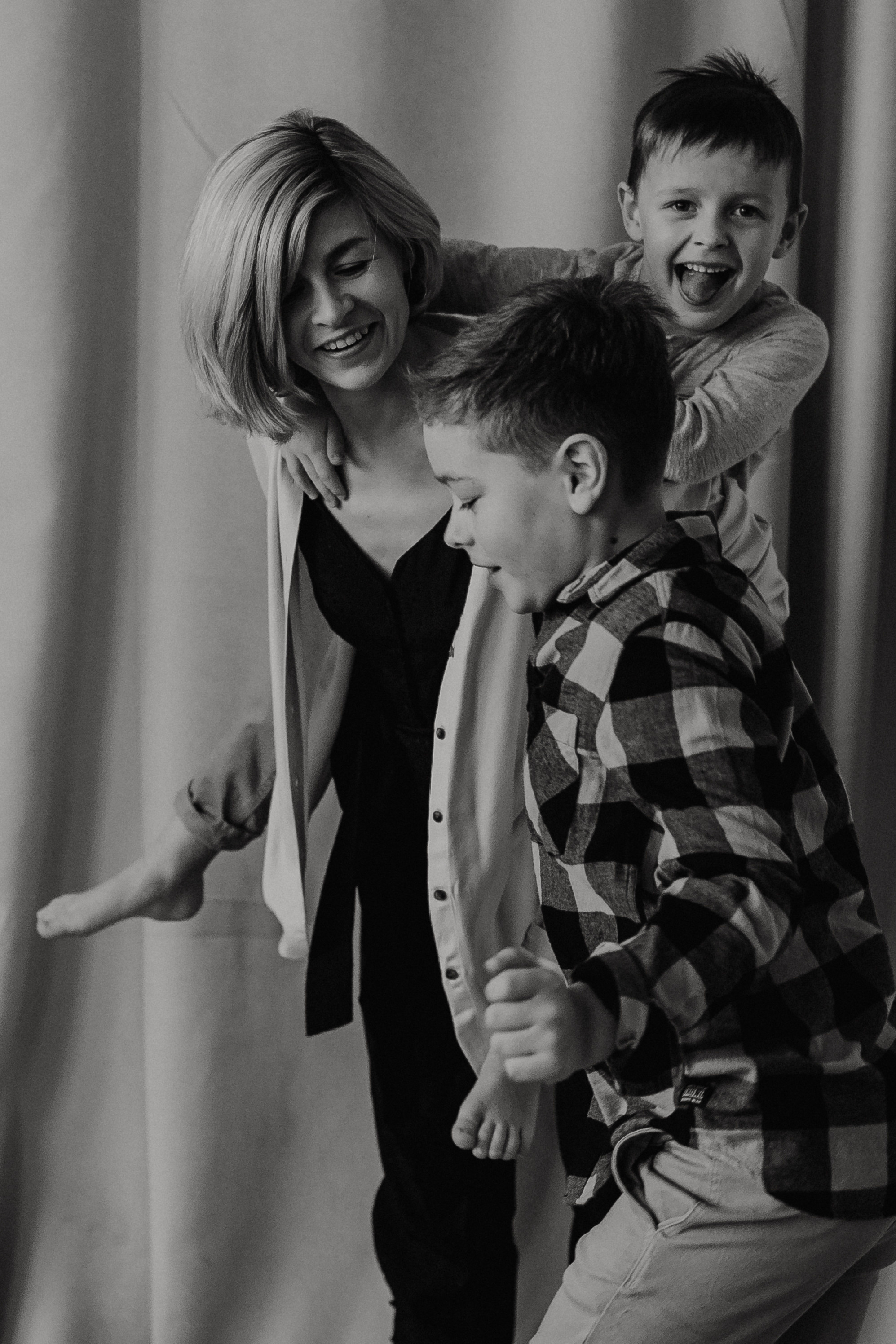 Ann and boys. Душевный фотограф Ксюша Мишина, Москва|Челябинск