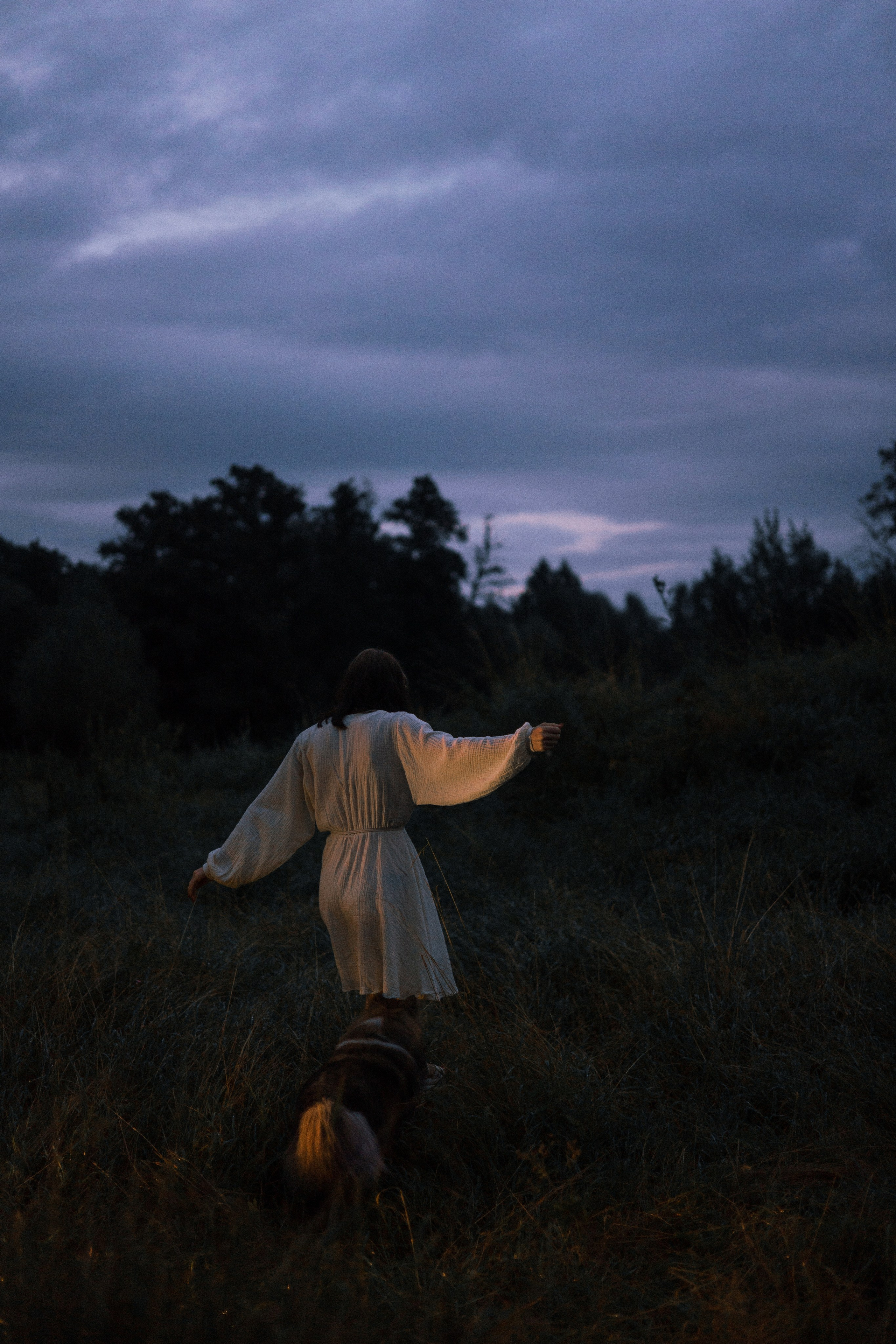 Аня и Скай. Фотограф-анималист Богданова Полина