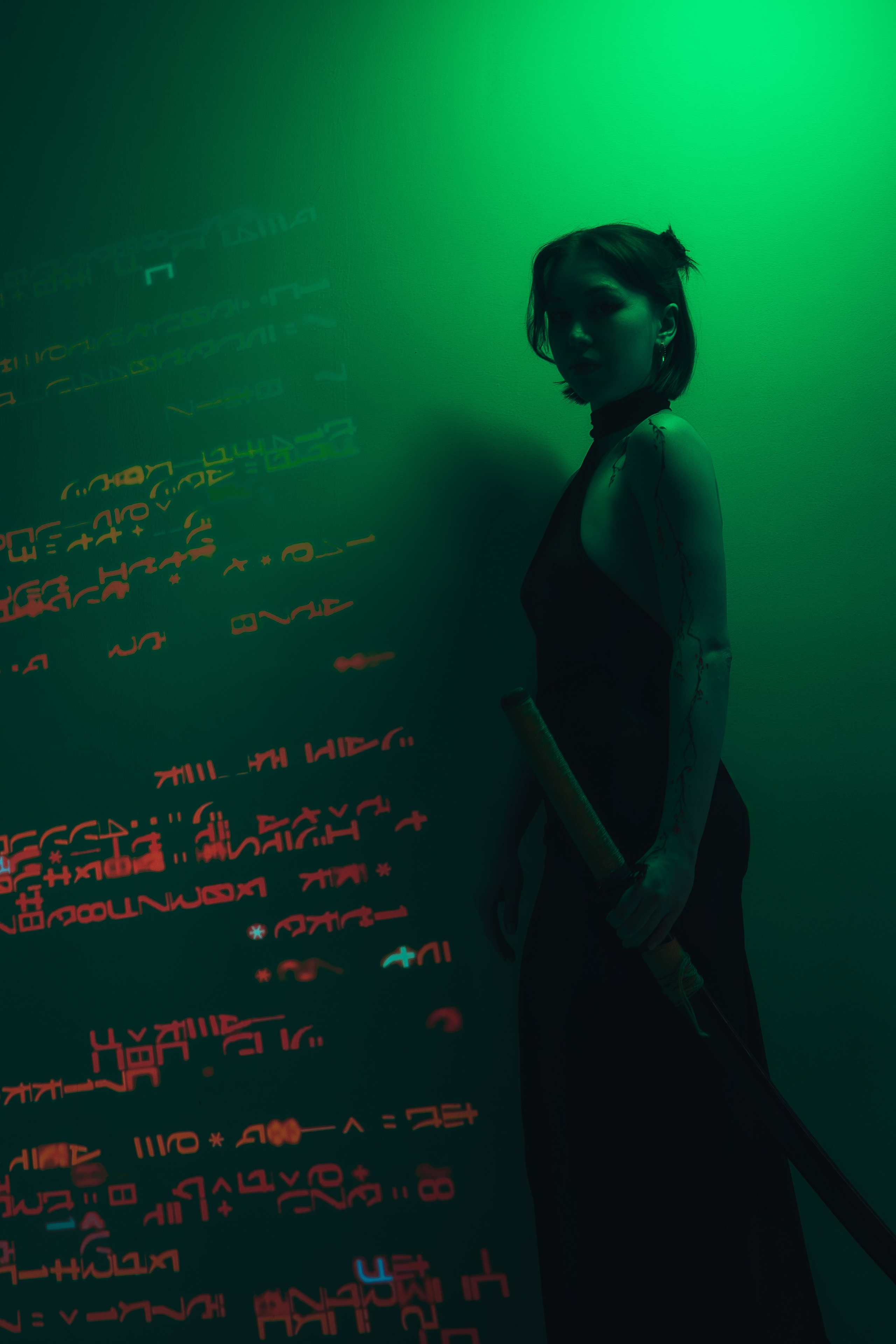 Творческая фотосессия Япония киберпанк. Фотограф в Глазове Роман Маньков