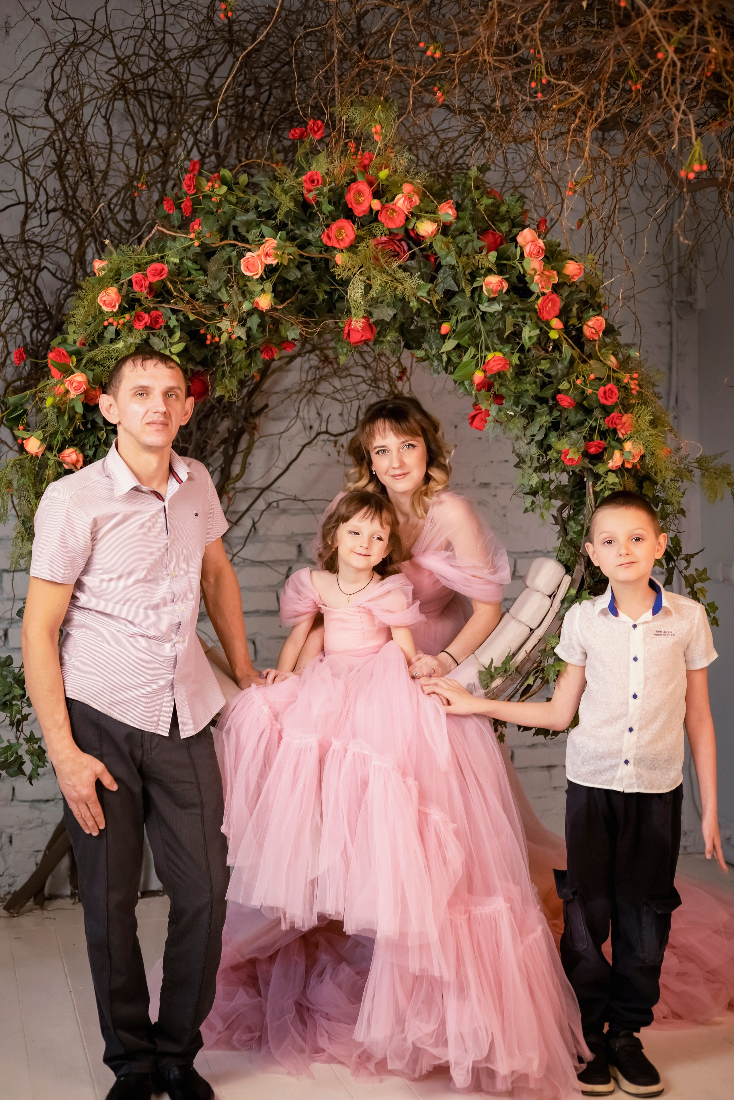 СЕМЬЯ КУБЫШКИНЫХ. Фотограф Людмила Лебединская г. Краснодар (Приморско-Ахтарский р-он)