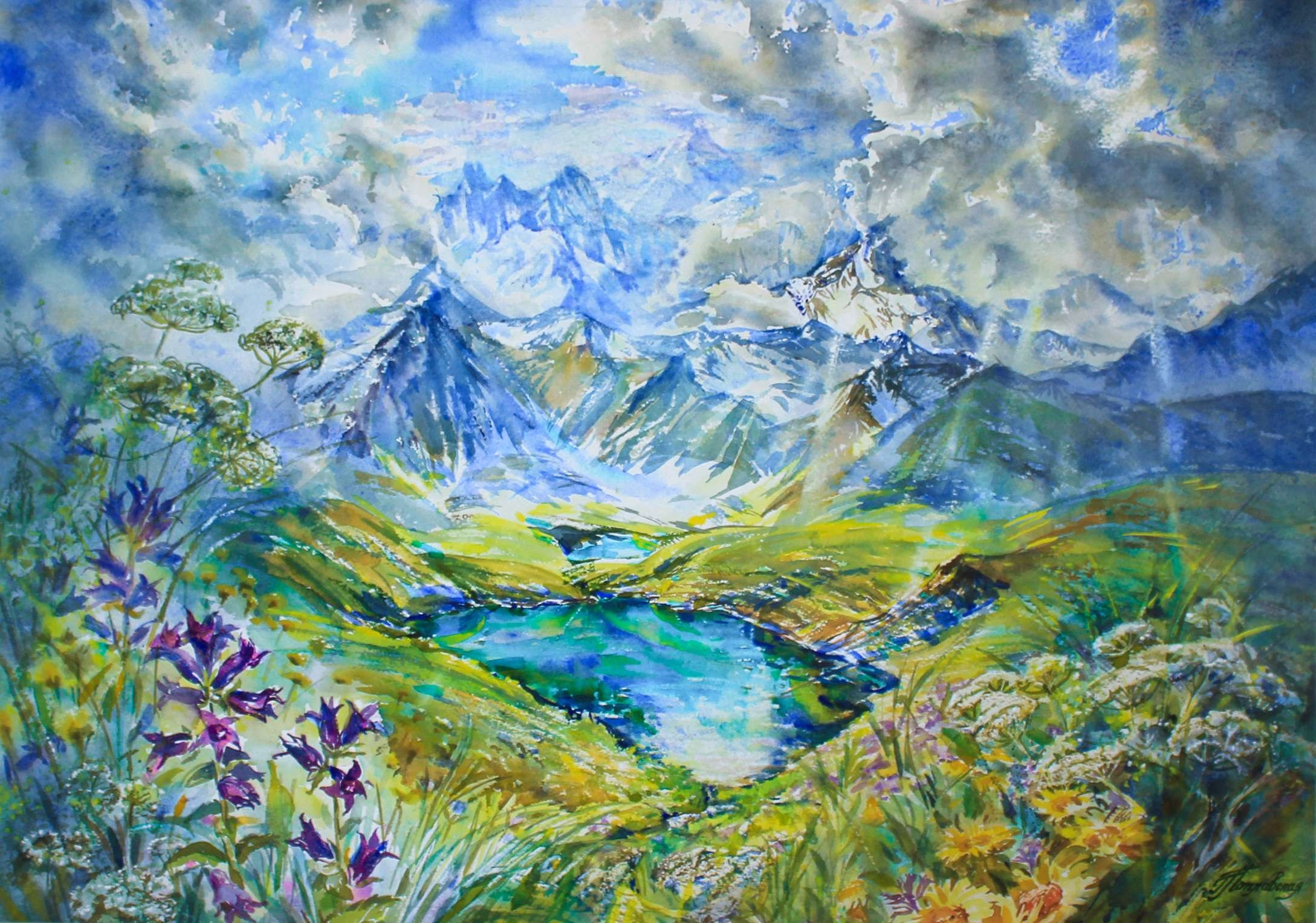 Свет акварели Галины Поплавской