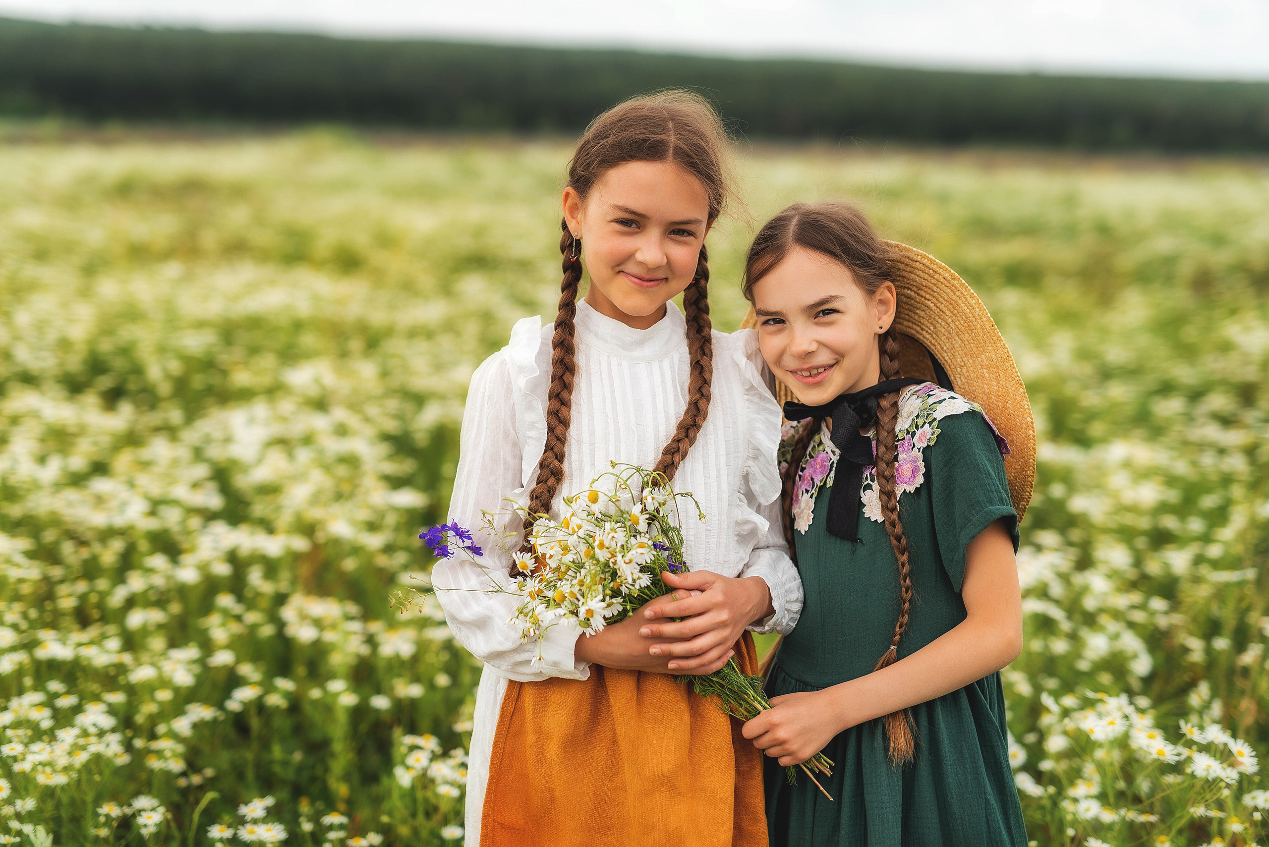 Фотосессия в ромашках. Семейный, детский фотограф в Воронеже Анна Никитина