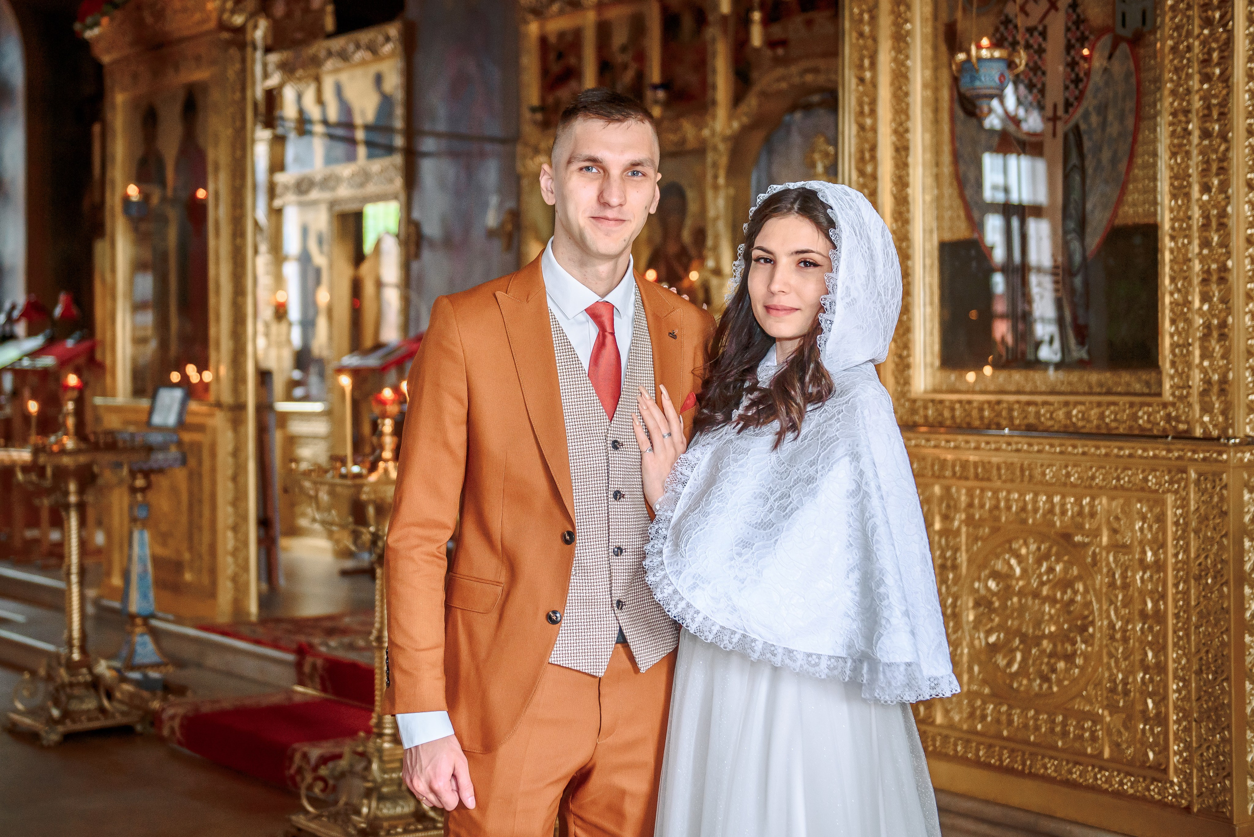 Венчание в Храме Бориса и Глеба в Дегунино. Свадебный и семейный фотограф в Москве Юлия Винник