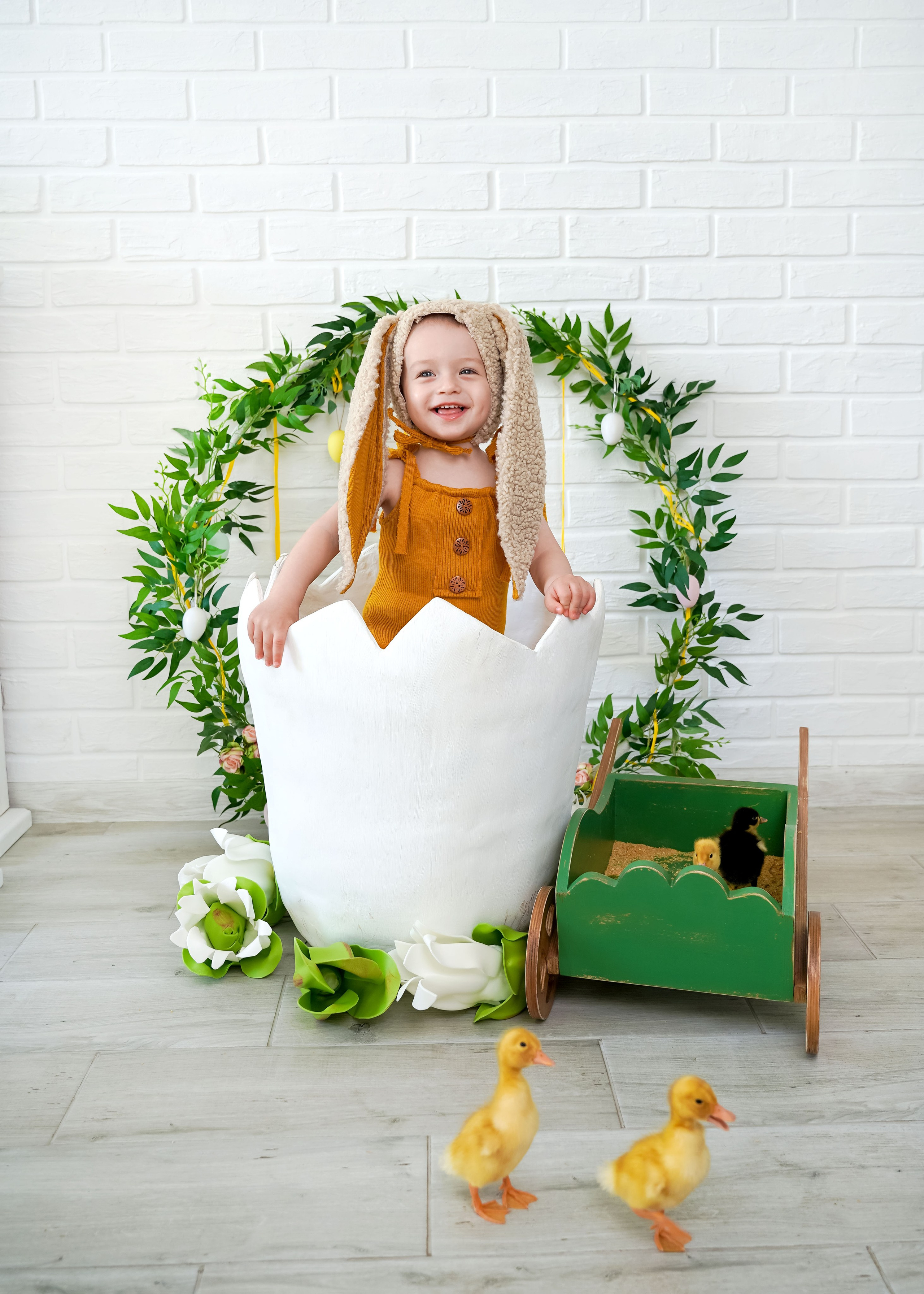 ПРОЕКТ «ПАСХАЛЬНЫЙ» С УТЯТАМИ. Фотограф в Ялте Инна Найден. Детский и семейный фотограф