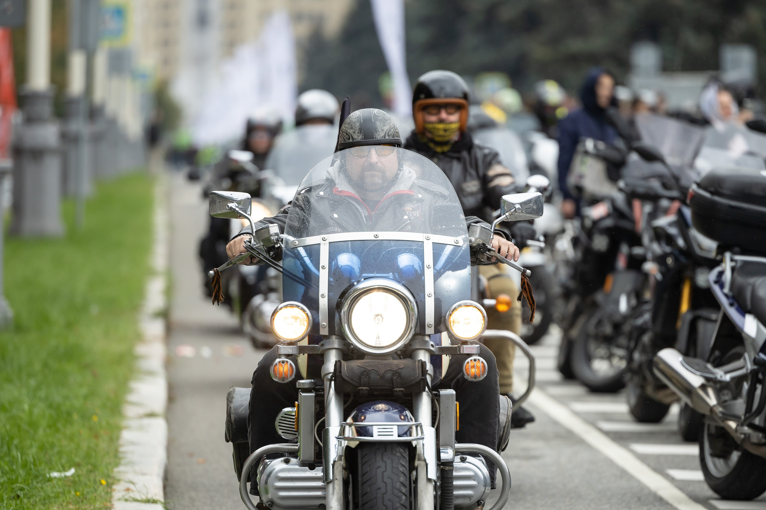 13-й Московский Мотофестиваль. Фотограф Владимир Охрименко