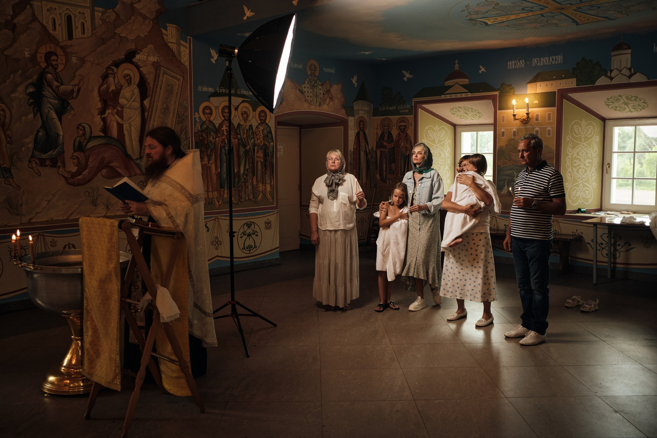 Фотосъемка Крещения. Профессиональный фотограф в Москве — Максим Дьяконов