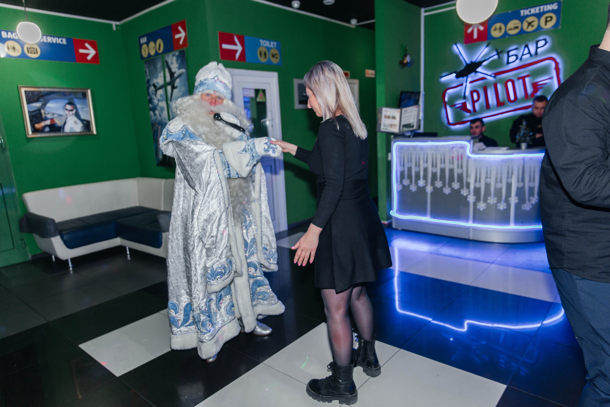 Новогодний корпоратив репортаж. Главная