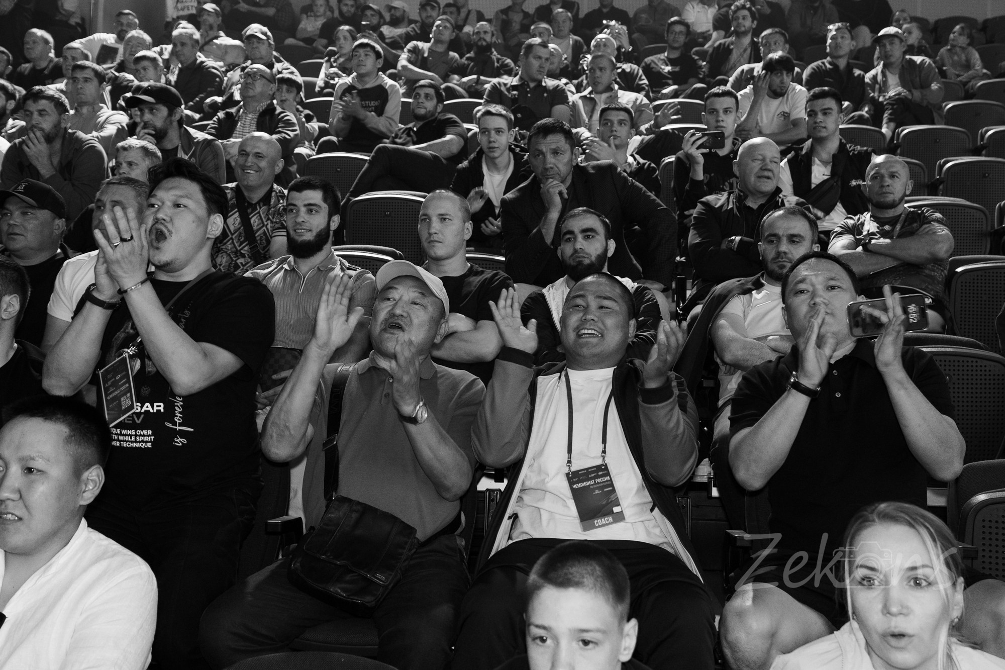 Чемпионат России по вольной борьбе 2025 (Москва). Zekons. Фото, видео, нейросети