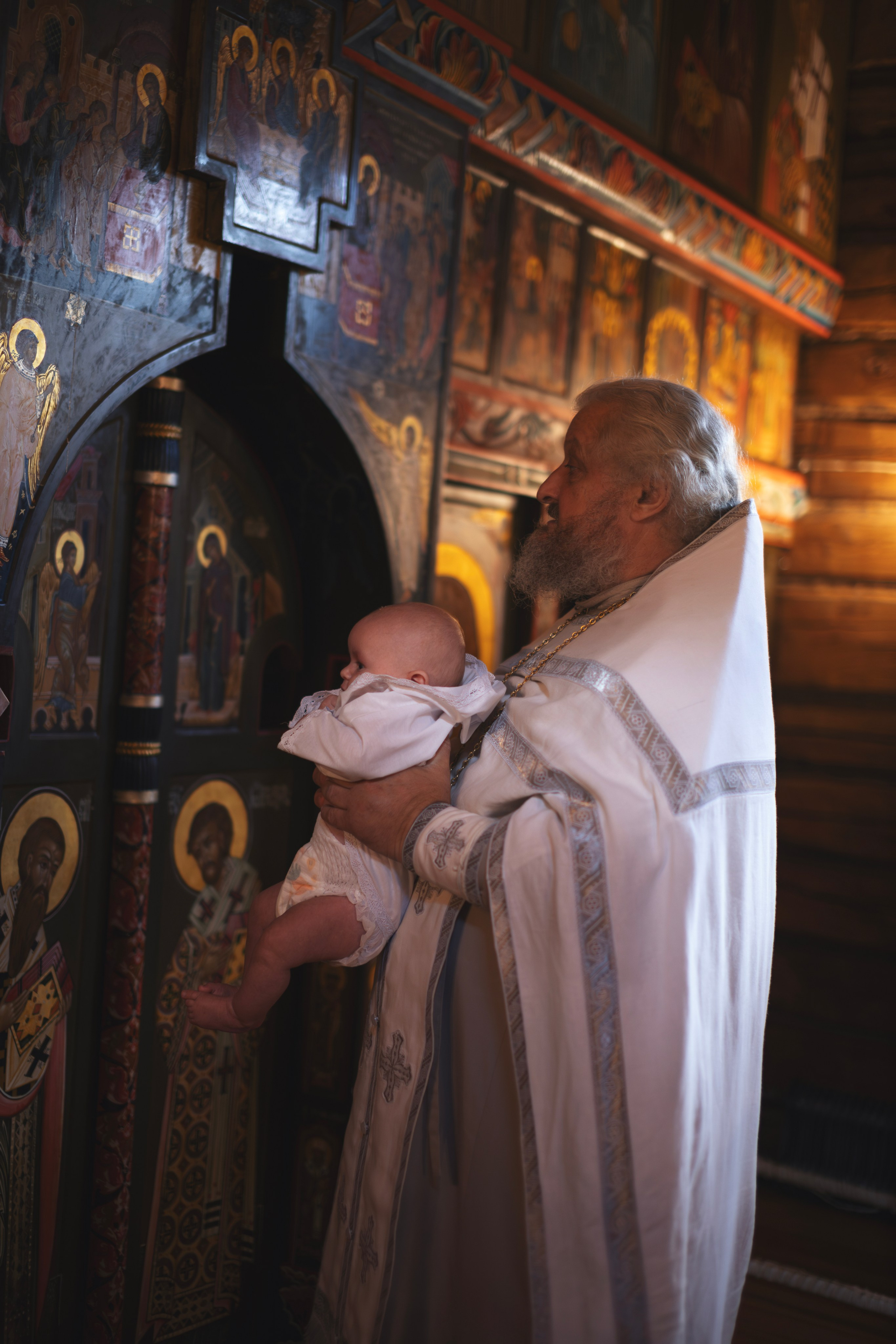 Крещение в Церкви Успения Пресвятой Богородицы. Семейный фотограф в Москве 📸