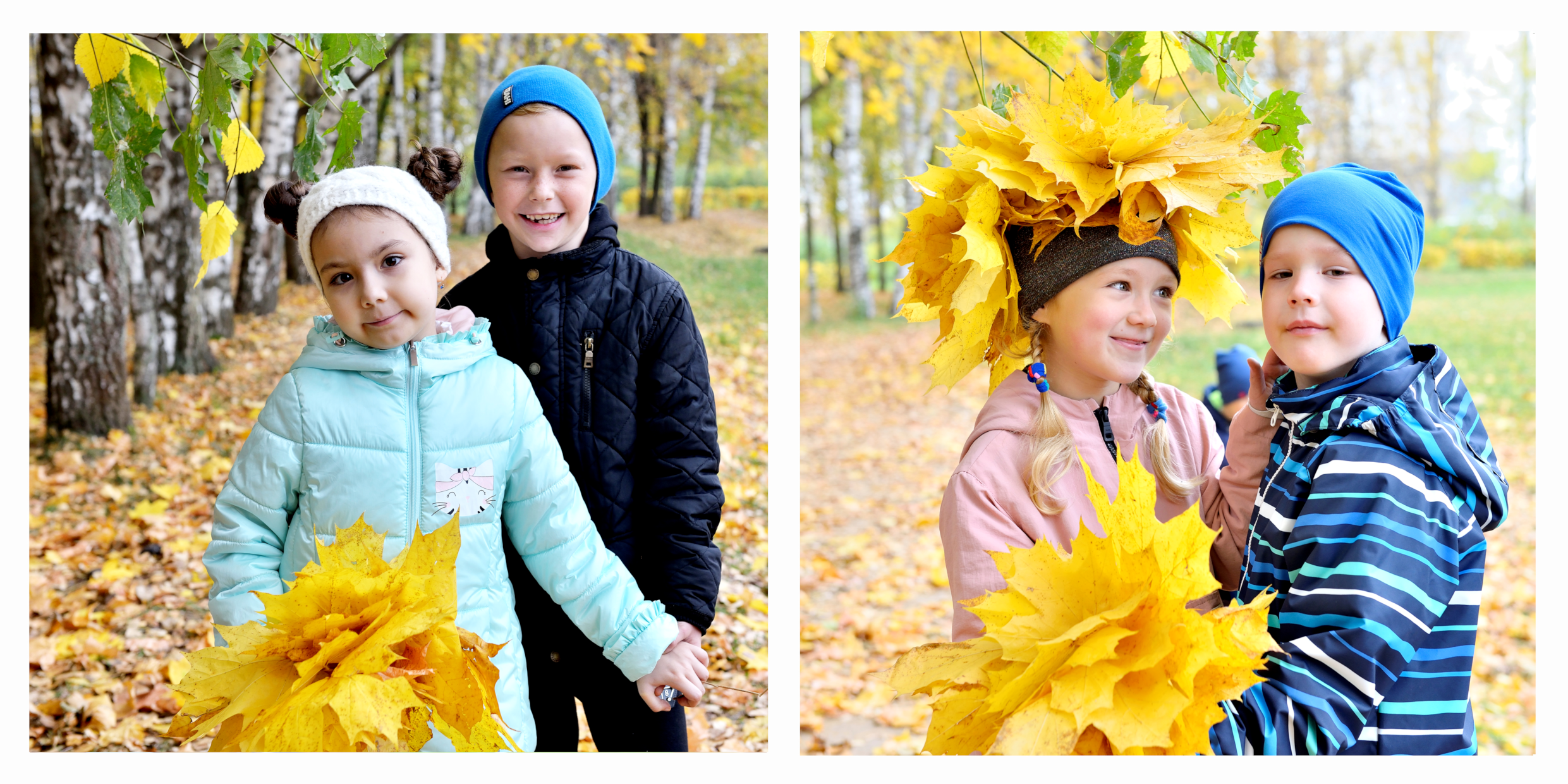 Золотая осень (детский сад). Фотограф в Ярославле Наталья Романова. Выпускные альбомы для детского сада, начальной и средней школы