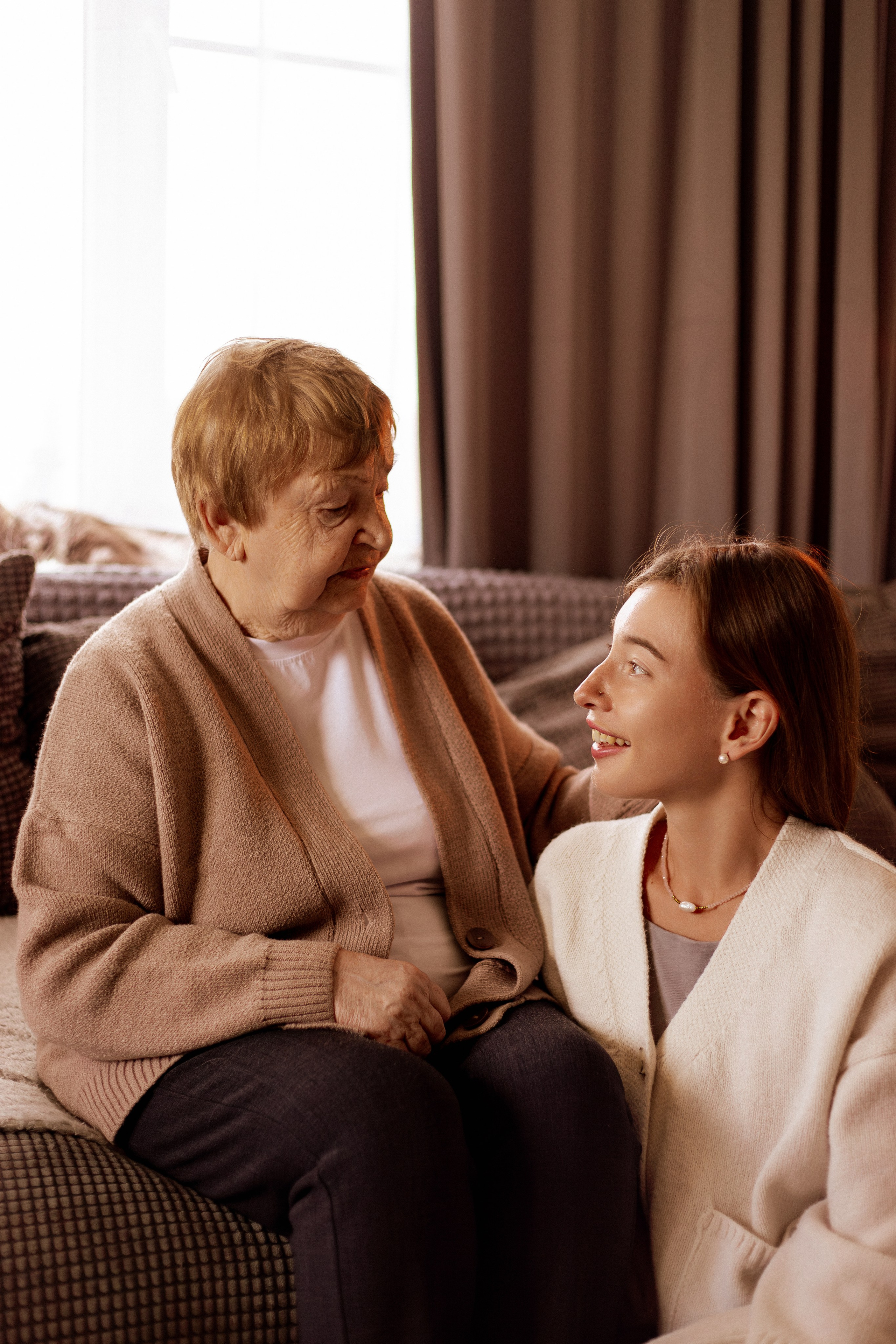 Бабушка и внучка. Фотограф Москва / Балашиха