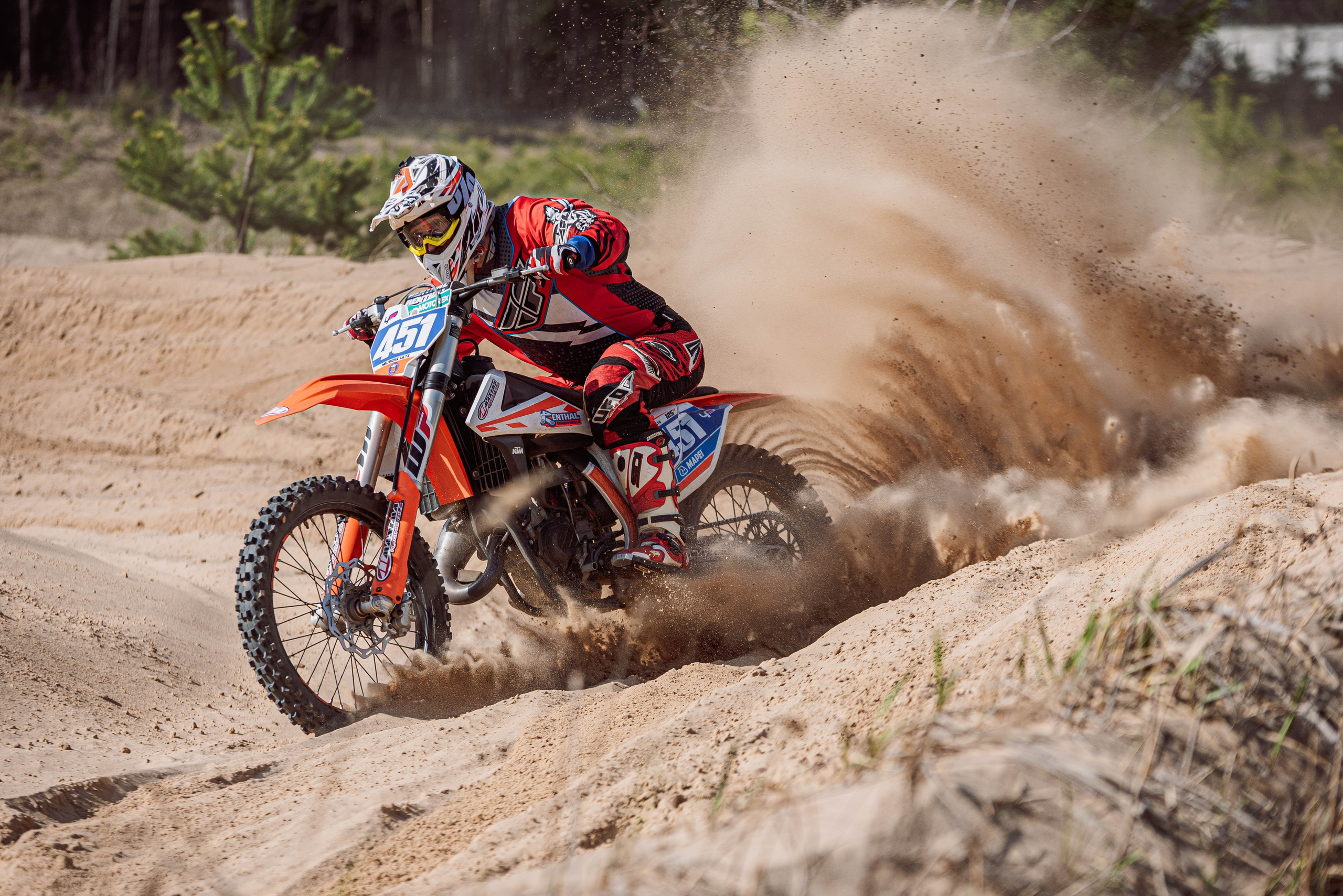 Мотокросс. Тренировка. Мотофотограф в Нижнем Новгороде Динара Зуйкова