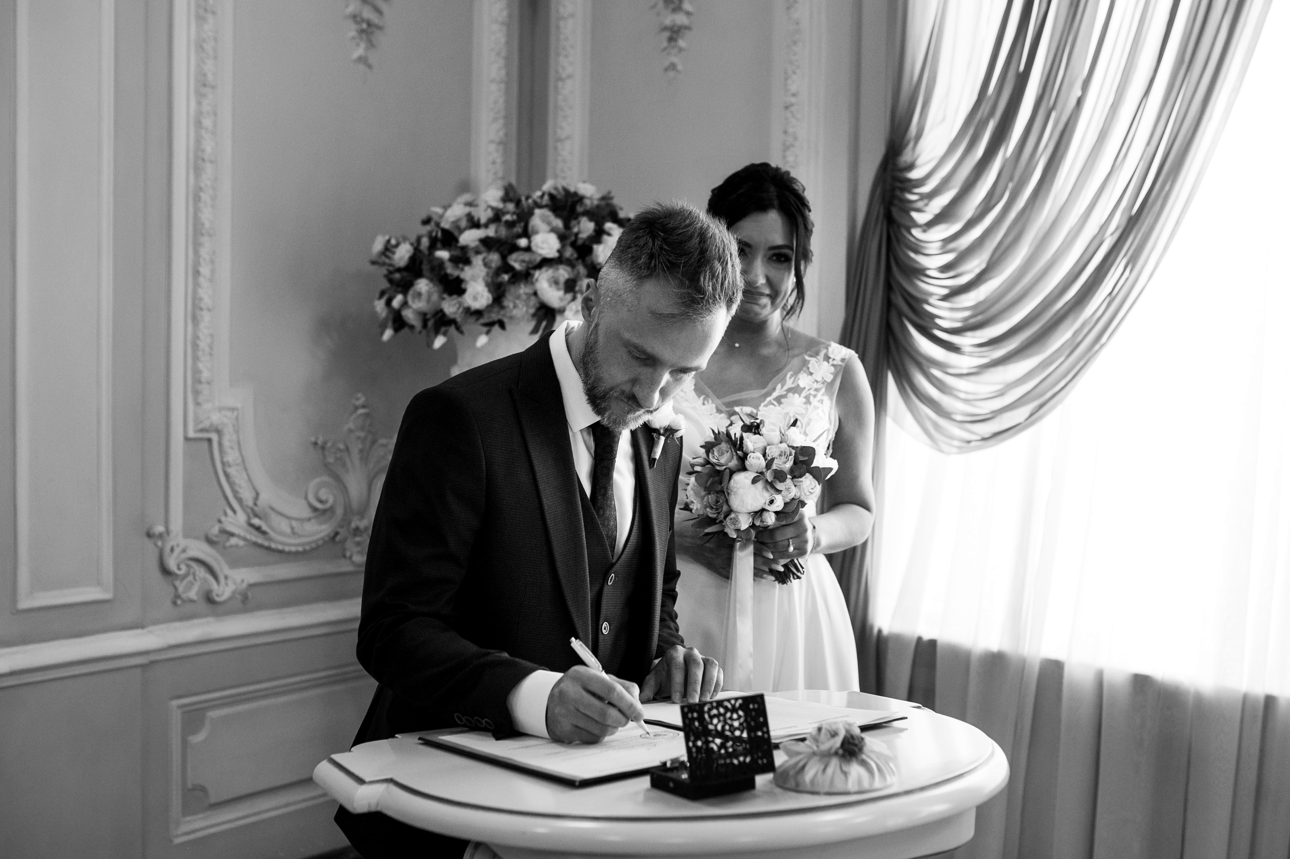 Свадьба в Питере весной. Свадебный фотограф СПБ