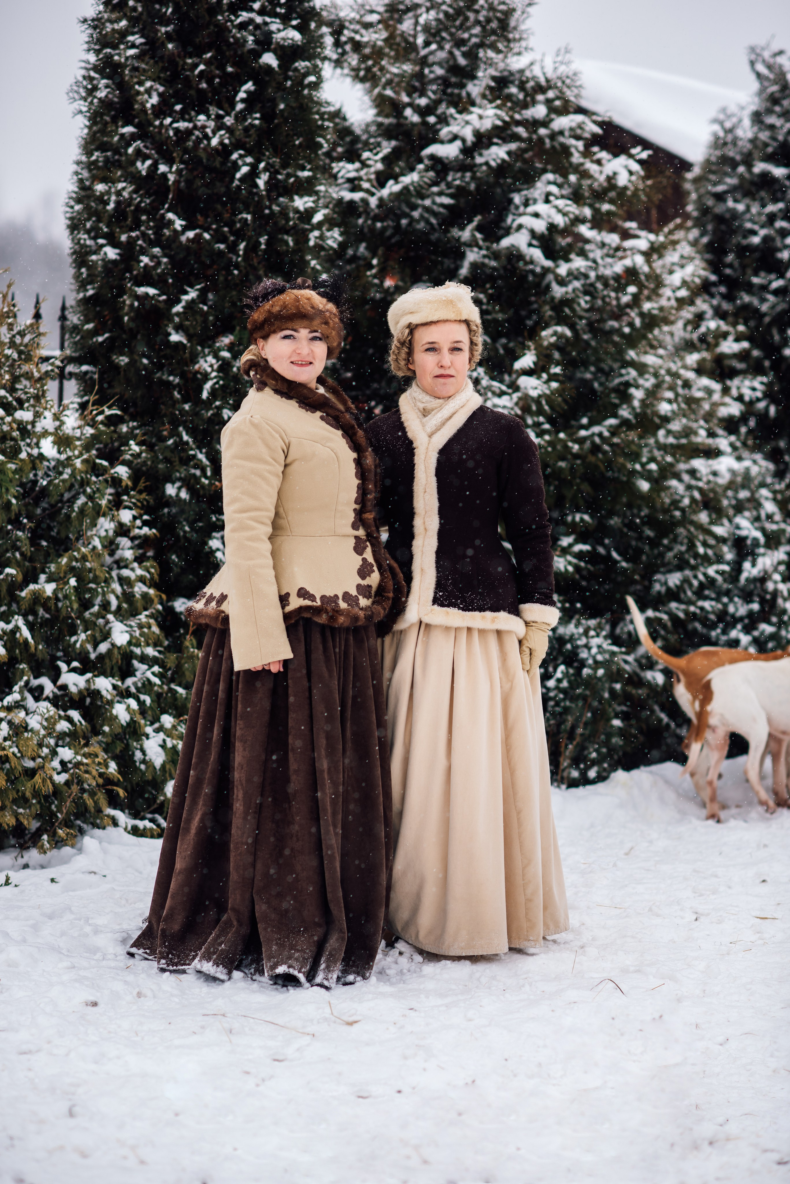 Зимняя парфорсная охота. Фотограф Диана Вальтер