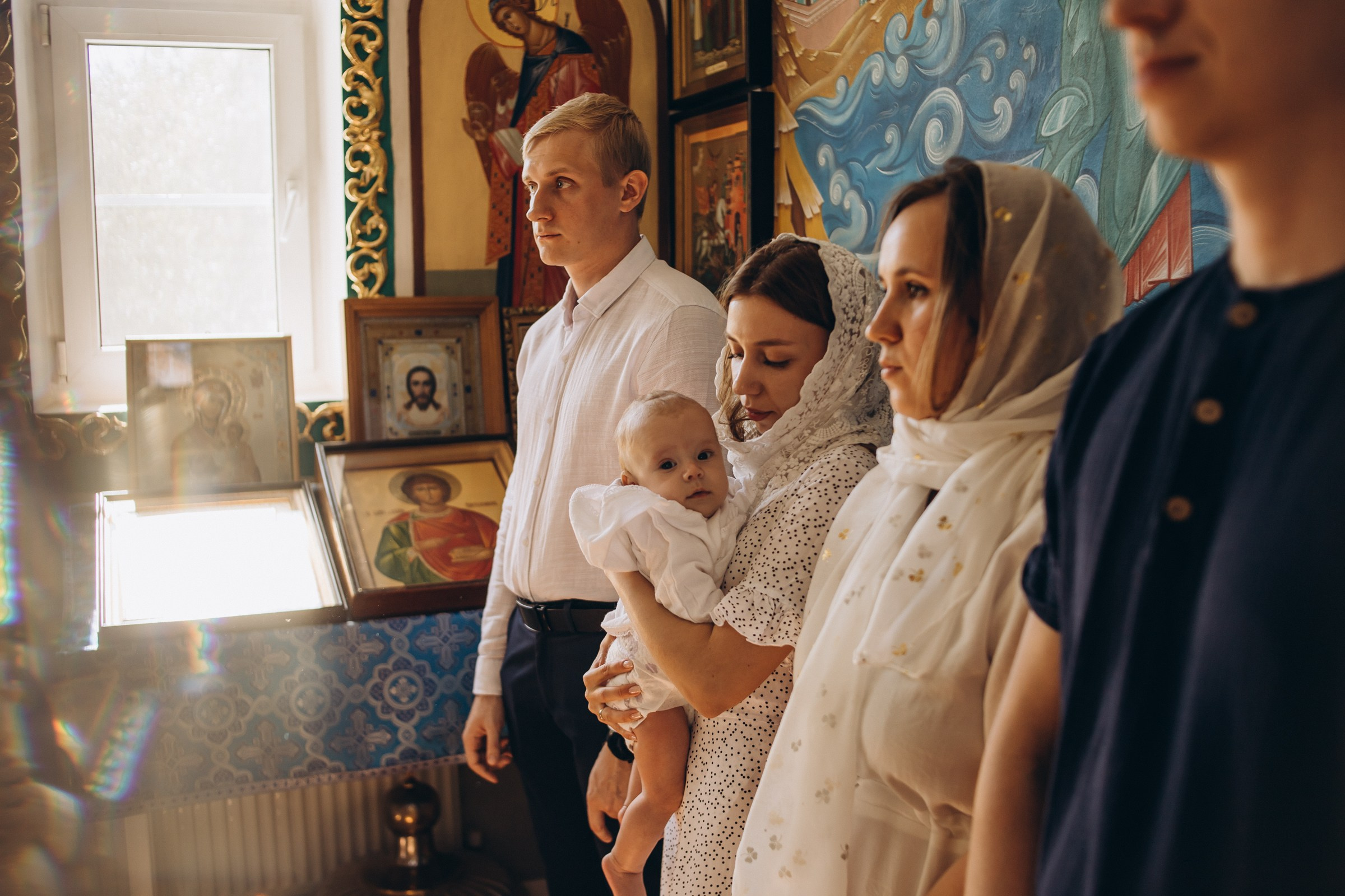 Крещение Дмитрия. Семейный фотограф в Волгодонске Краченцева Анна