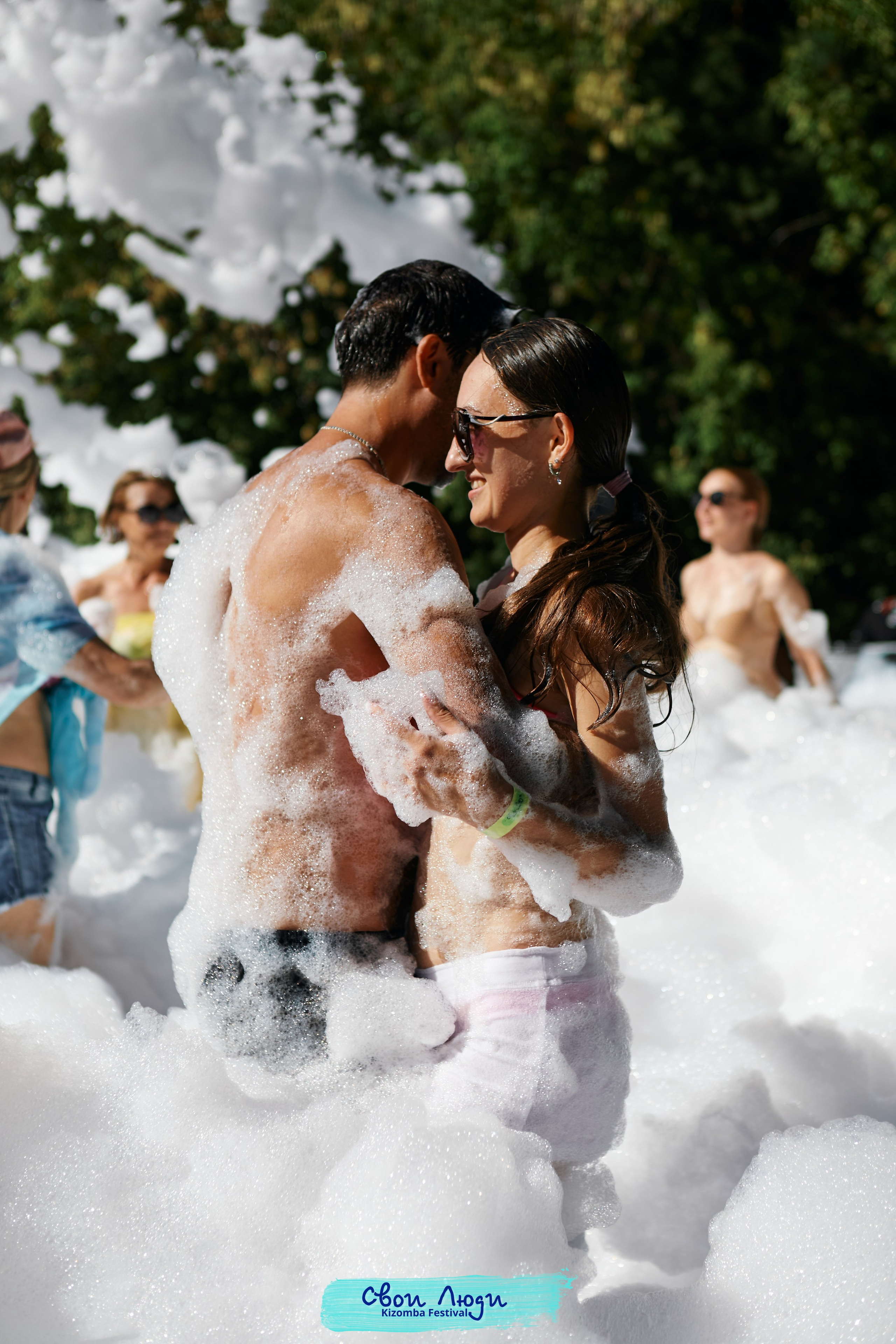 Foam party. Свадебный фотограф