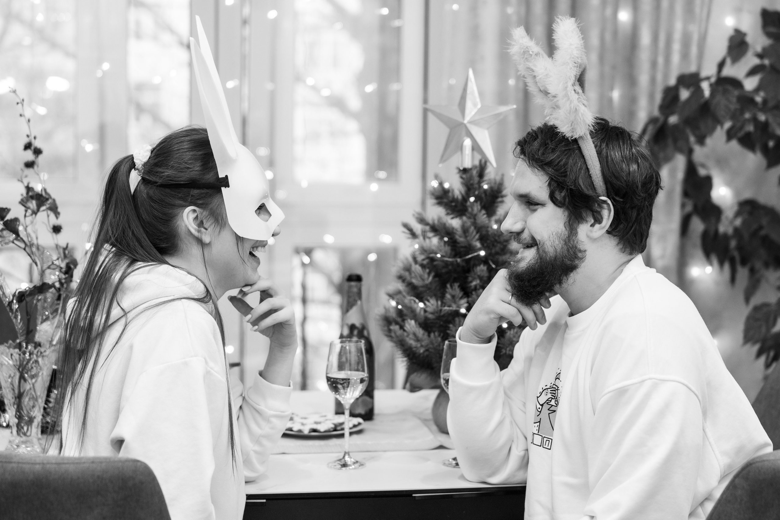 Предновогодне-домашняя лав стори. Репортажный и студийный фотограф в Москве — Софи