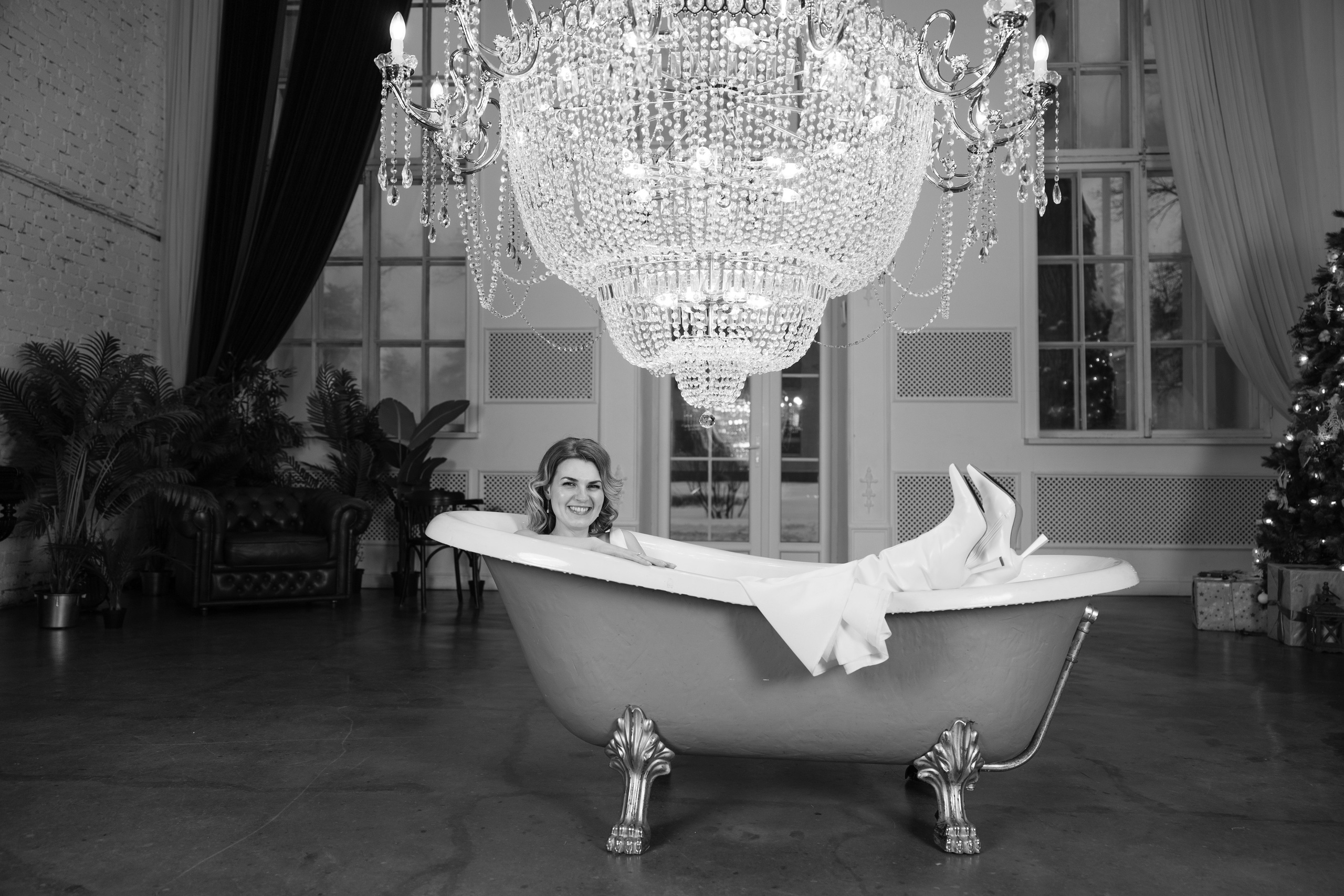 Предновогодняя сказка. ЗАГС ВДНХ. Репортажный и студийный фотограф в Москве — Софи